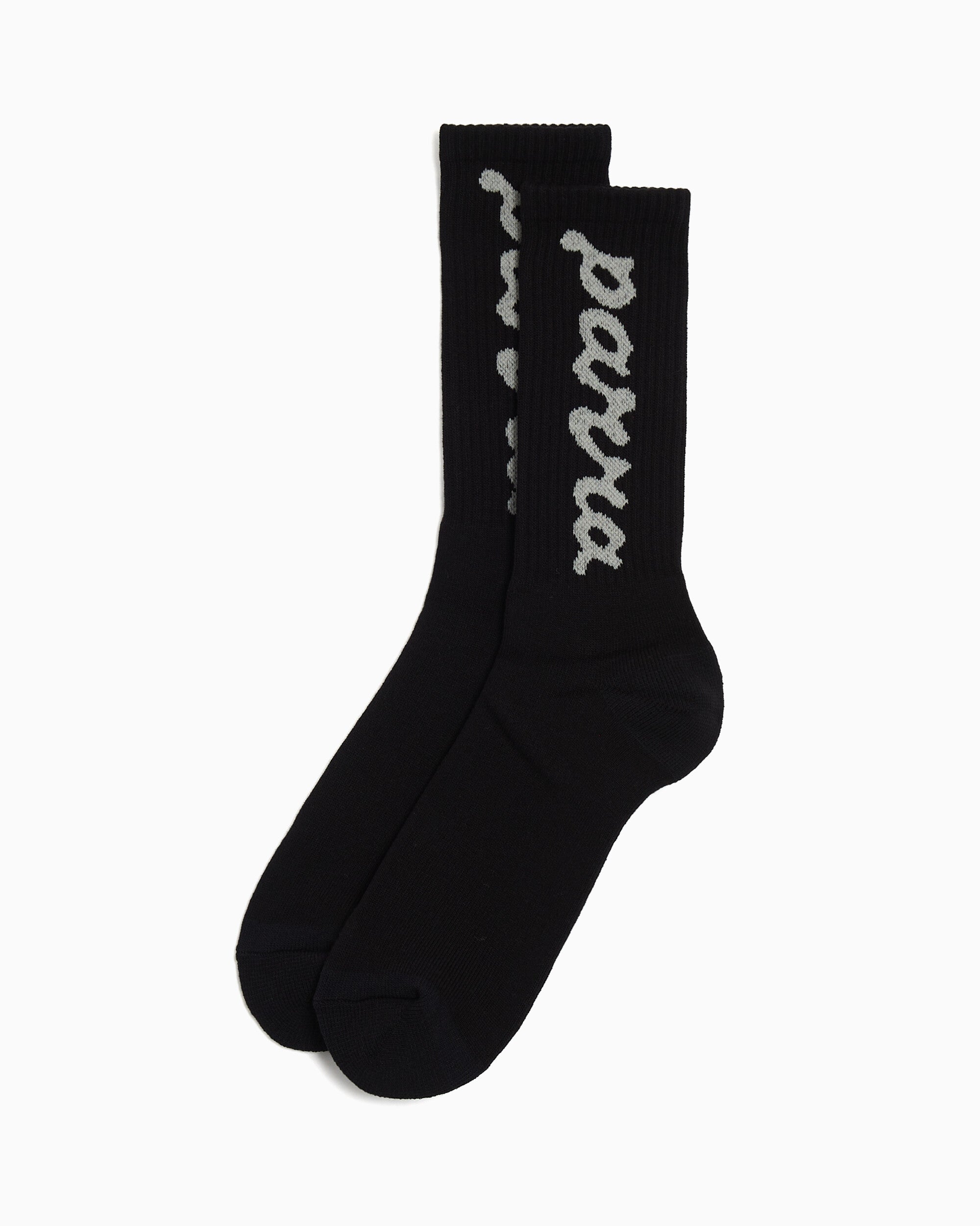 Socks by Parra Lowercase Scriptlogo Unisex Socks - 56182-Black