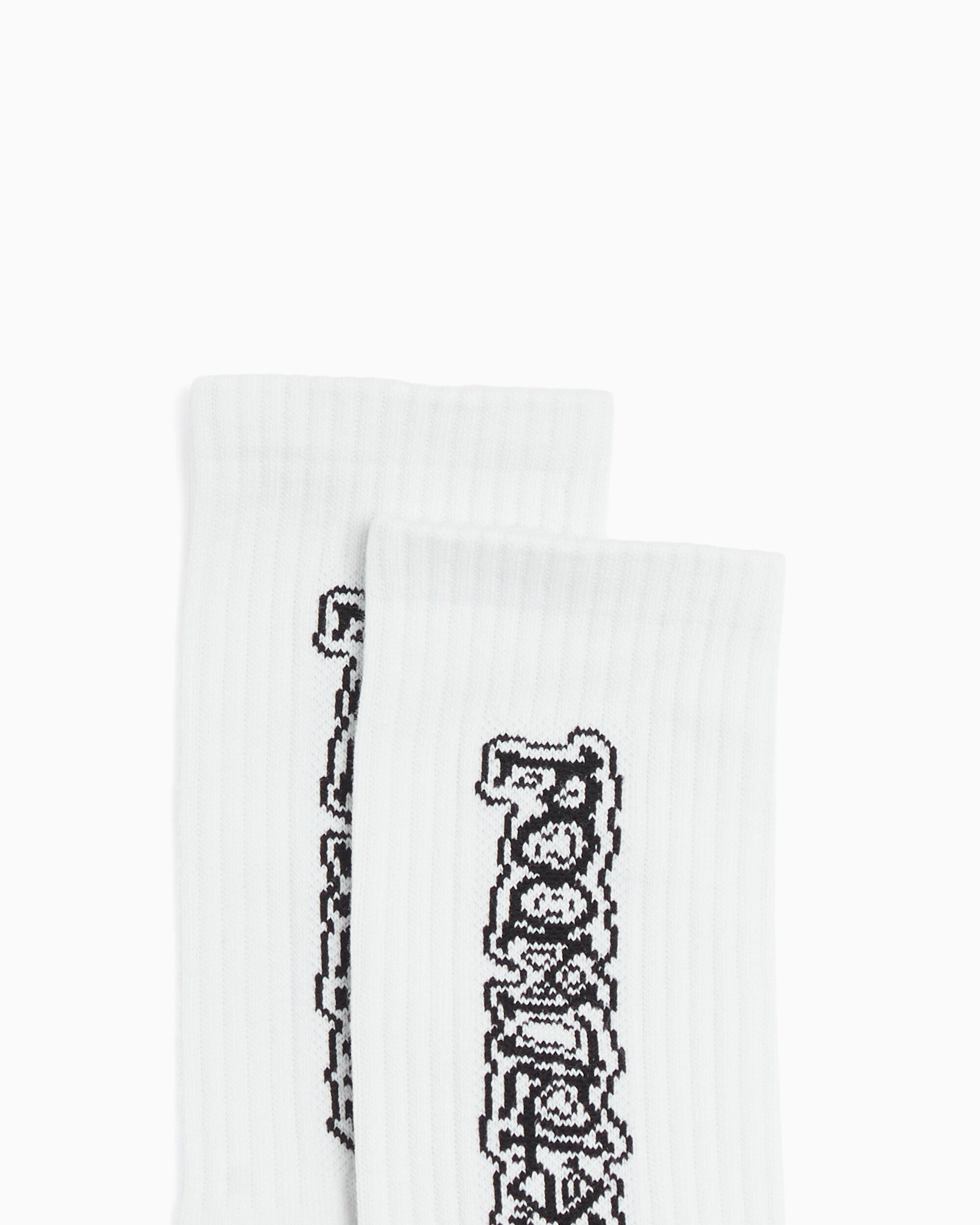 Socks Metalwood Dewey Unisex Socks - 26SS-13-03_WHT