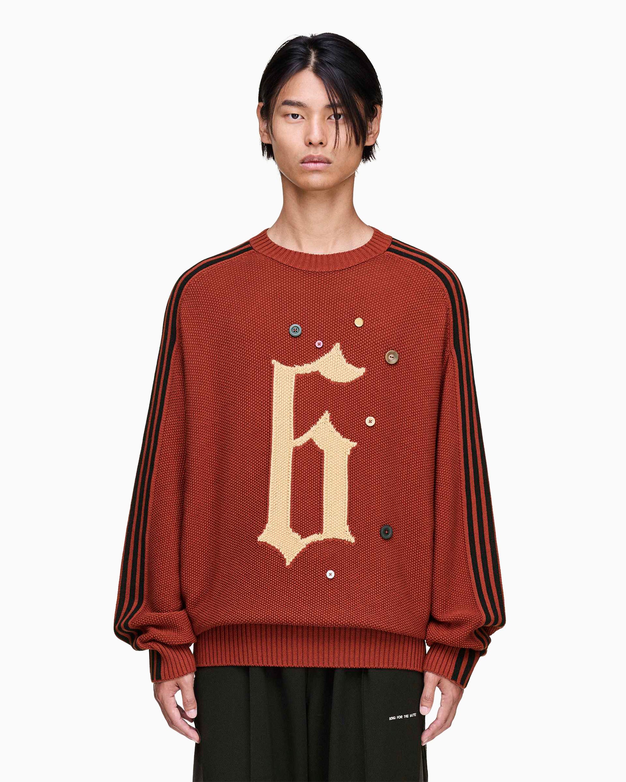 adidas x Song for the Mute ニット adidas Originals x Song For The Mute 006 Relaxed met grafisch Trui Uni