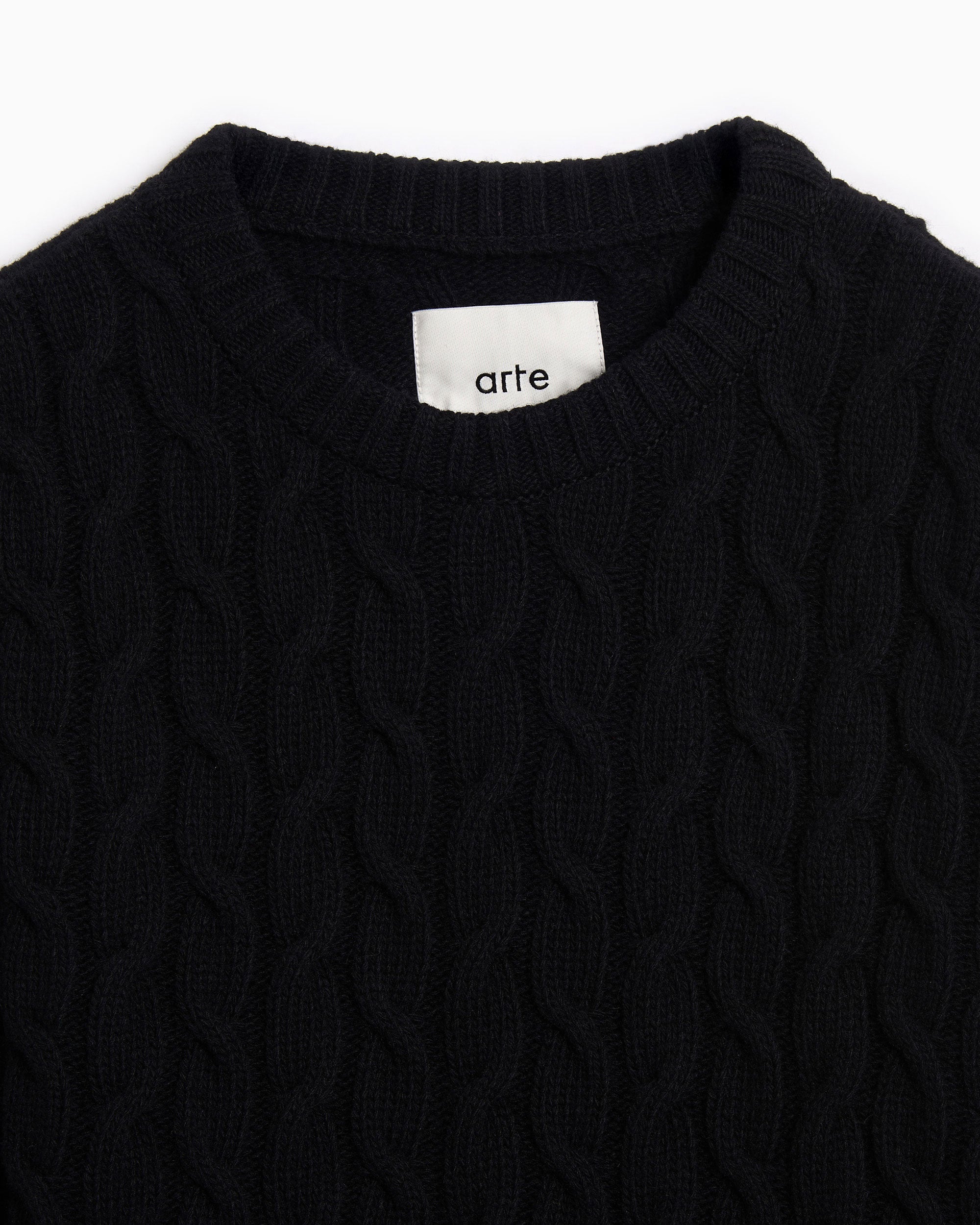 Sweaters Arte Antwerp Graphic Men's Sweater - AW25-135K-Black