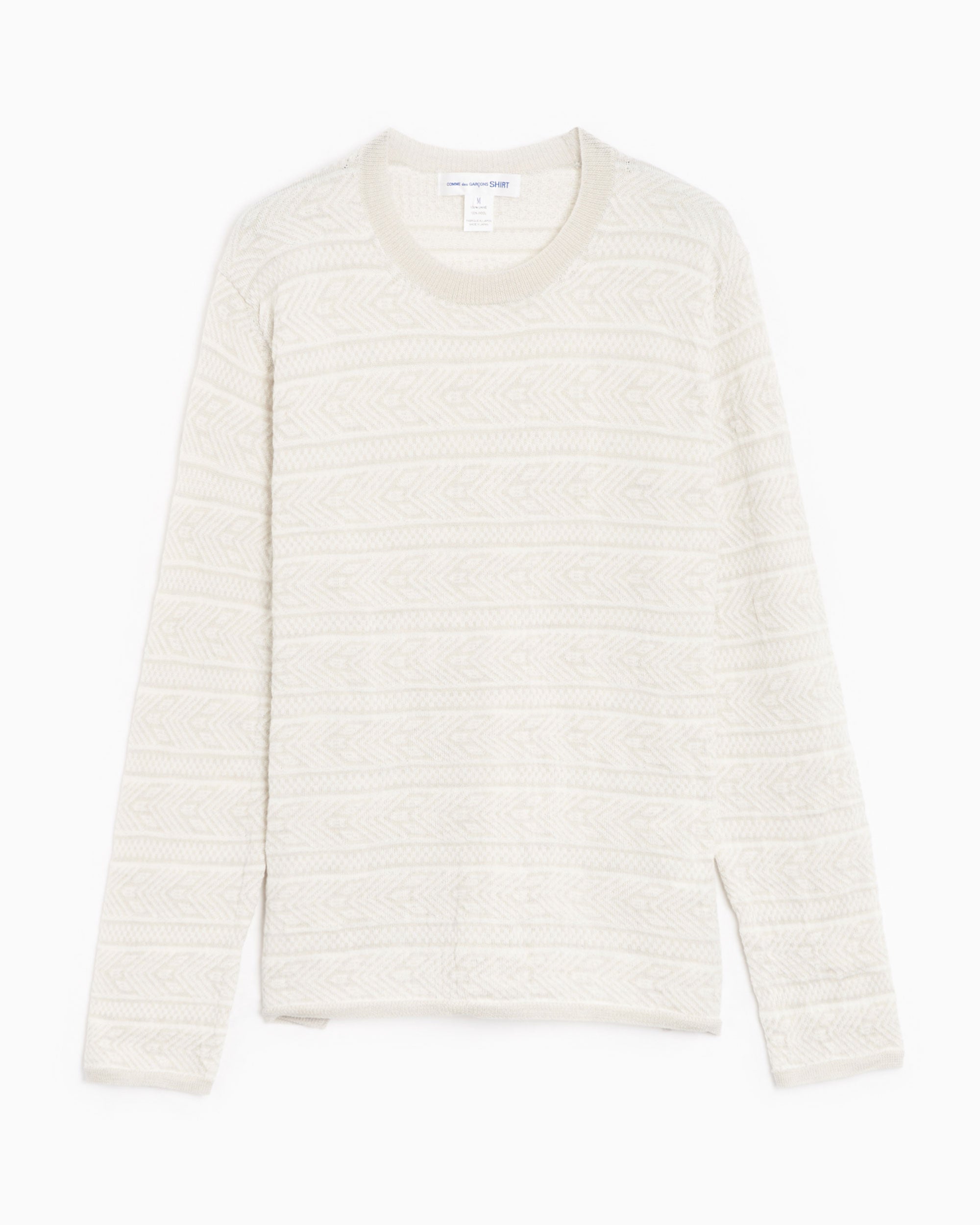 Sweaters Comme Des Garçons Shirt Men's Knit Sweater Men's Sweater - FK-N020-S23-1