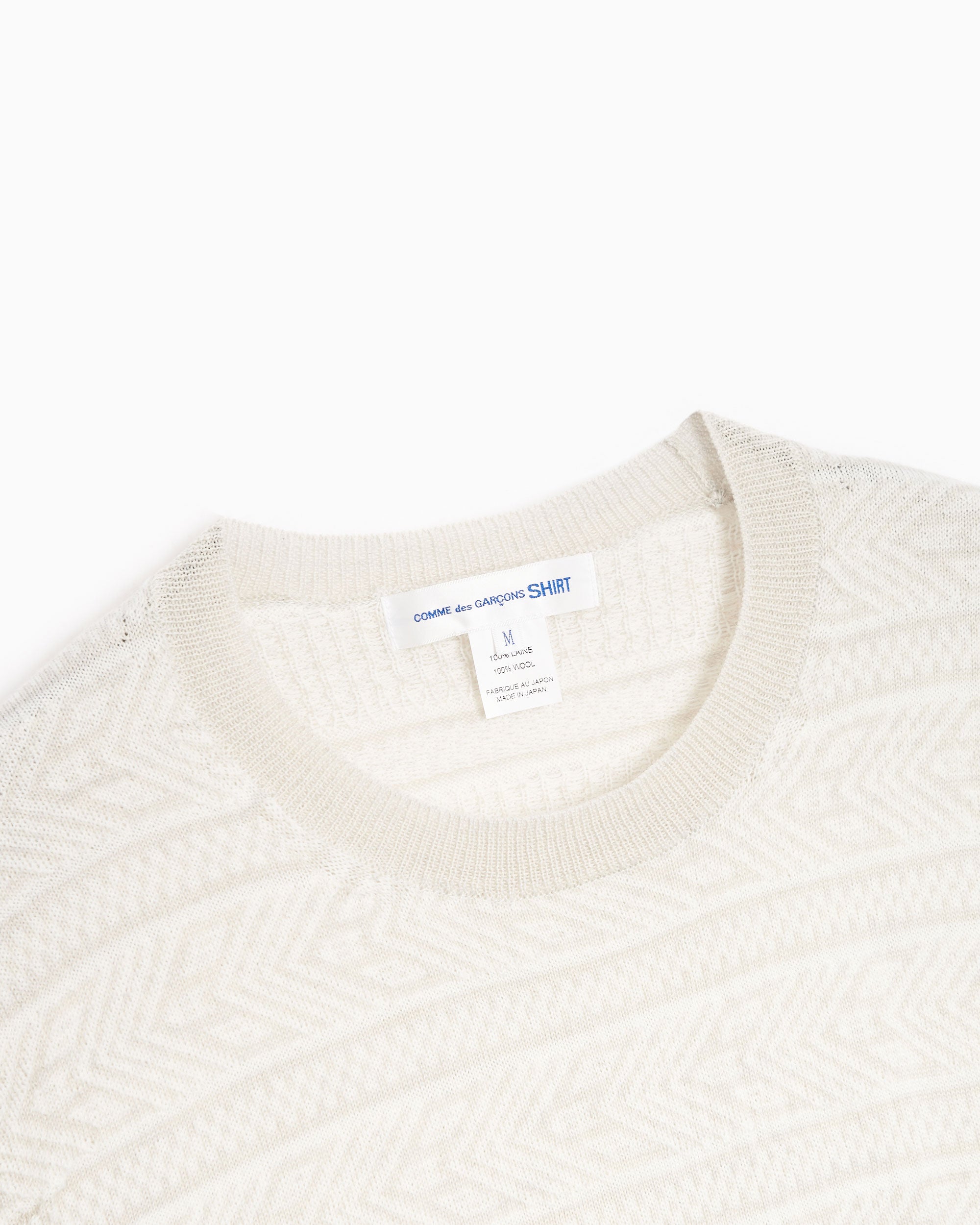 Sweaters Comme Des Garçons Shirt Men's Knit Sweater Men's Sweater - FK-N020-S23-1
