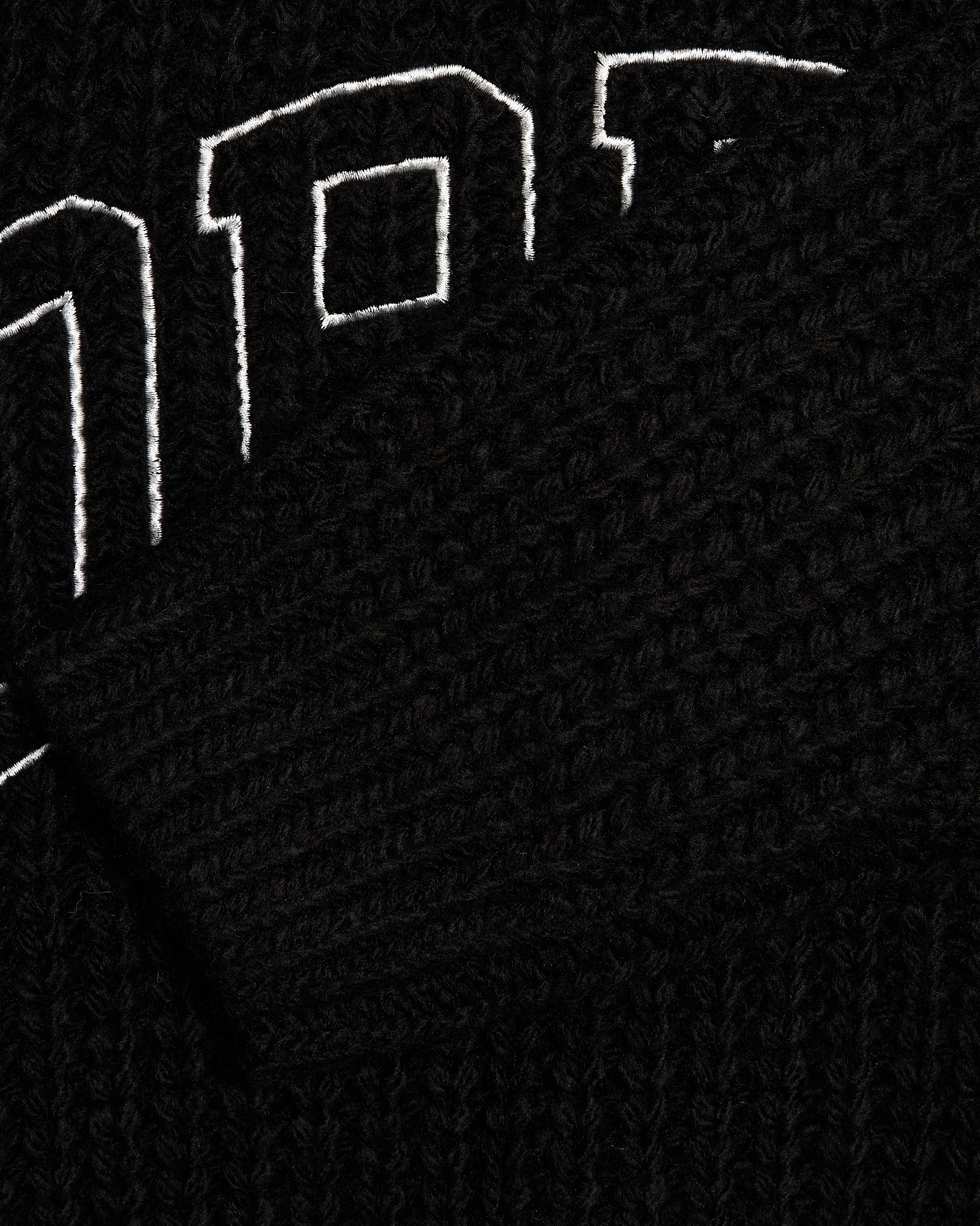 Sweaters OBEY Clothing Collegiate Logo Relaxed Men's Sweater - 151000110-BKM