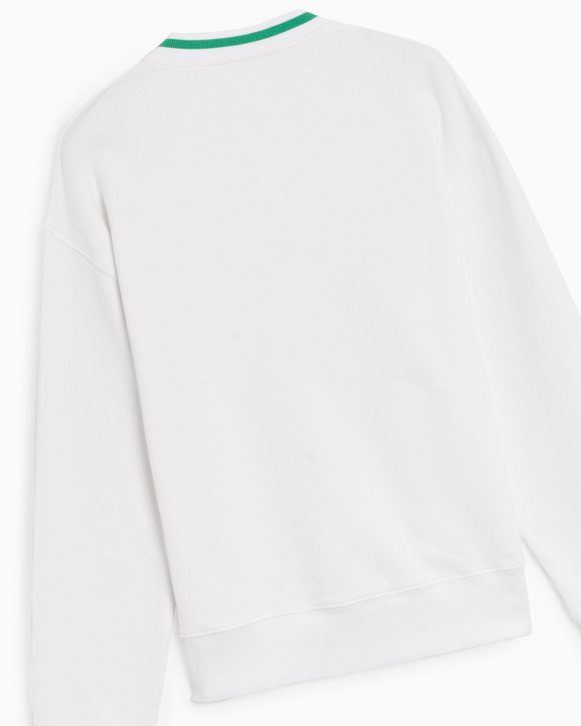 Sweaters Sporty & Rich Classic Logo Embroidered V-Neck Women's Sweater Women's Sweater - VN851WH