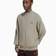 adidas Originals Cable Knit Firebird Relaxed Sweatshirt met rits voor heren