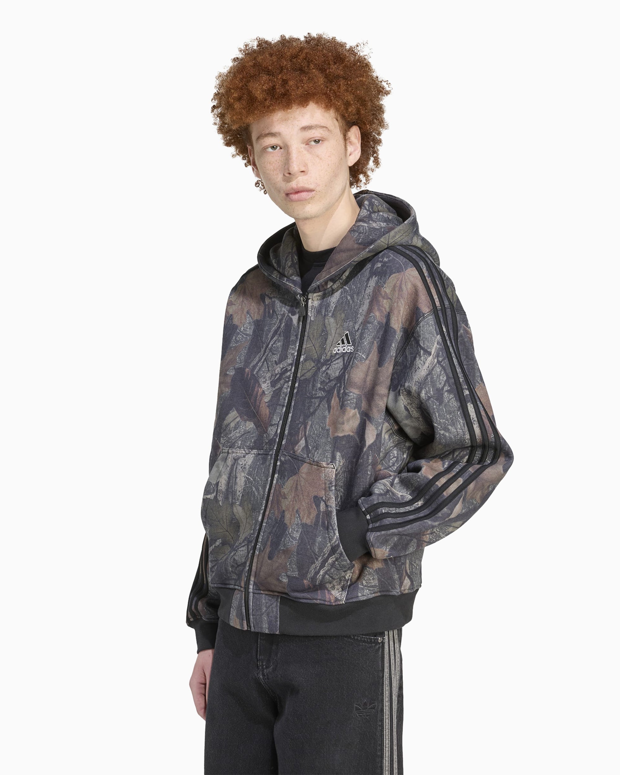 Sweatshirts adidas Originals Camo Relaxed Men's Zip-Up Sweatshirt - JY2775