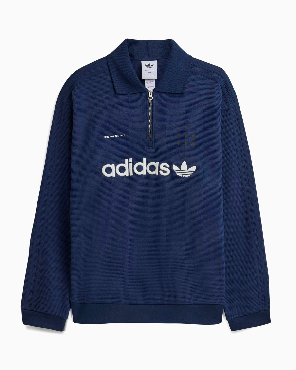Sweatshirts adidas Originals x Song For The Mute Adi008 Logo Relaxed Men's Half Zip Sweatshirt - LD1916