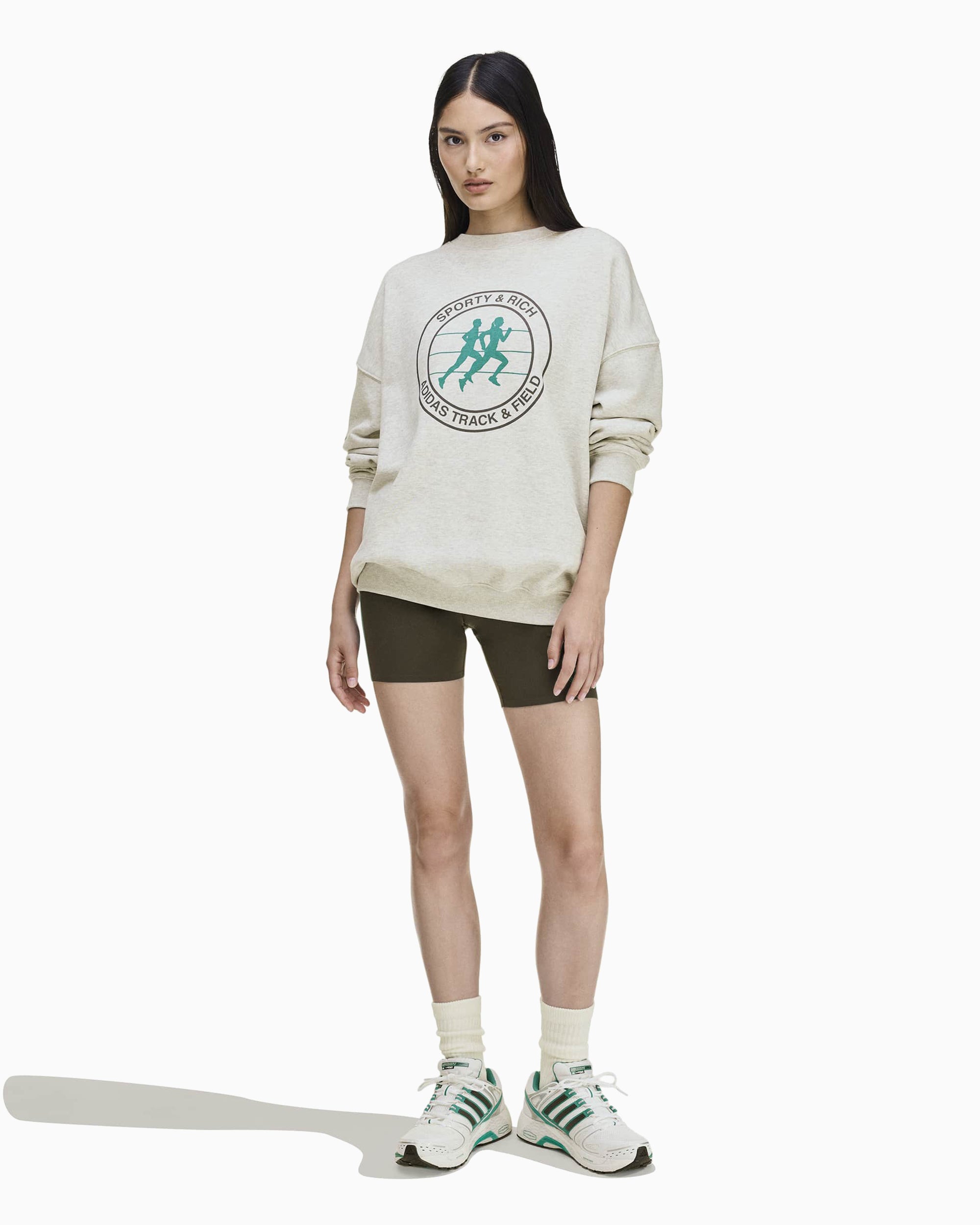 Sweatshirts adidas Originals x Sporty & Rich Women's Sweatshirt - KA0719