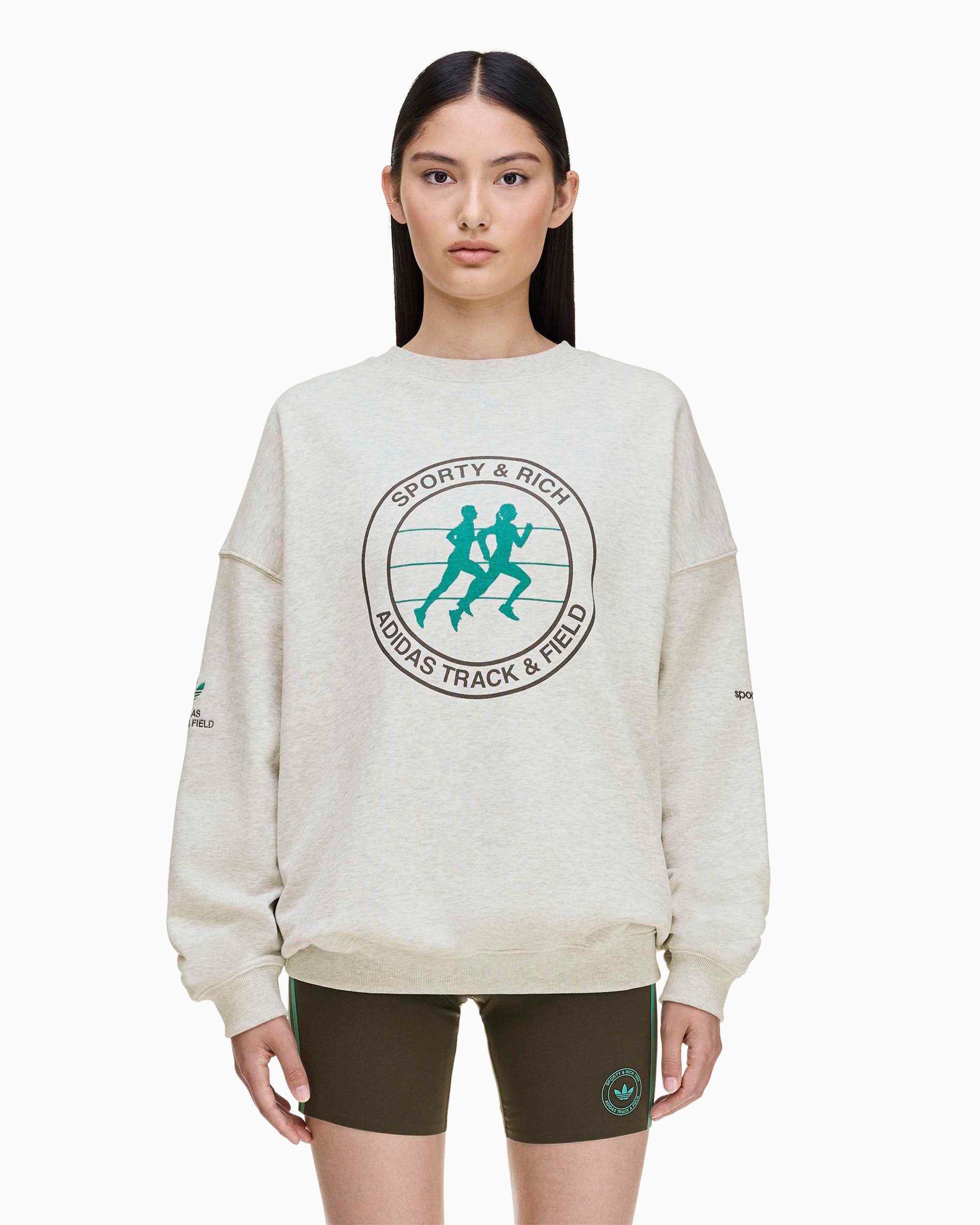 Sweatshirts adidas Originals x Sporty & Rich Women's Sweatshirt - KA0719