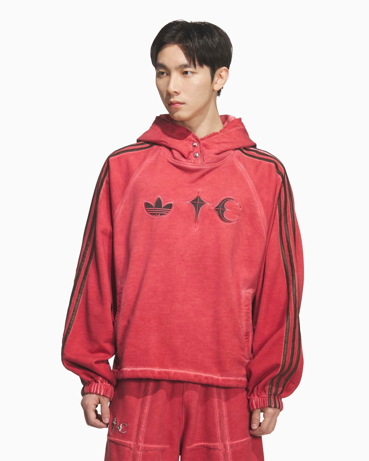 Sweatshirts adidas Originals x Thug Club Logo Relaxed Men's Hoodie - KF6586