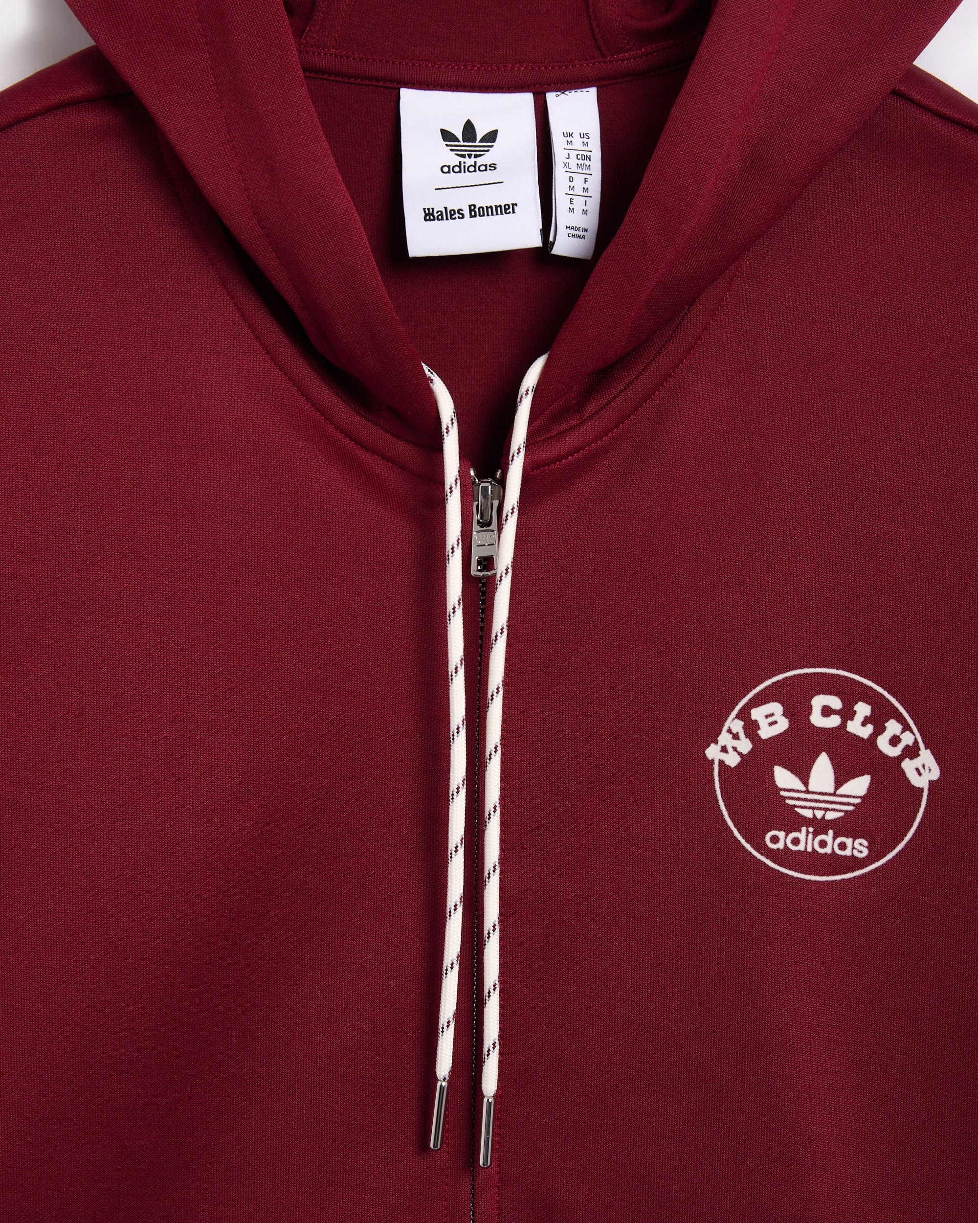 Sweatshirts adidas Originals x Wales Bonner Slim Men's Zip-Up Sweatshirt - JM8298