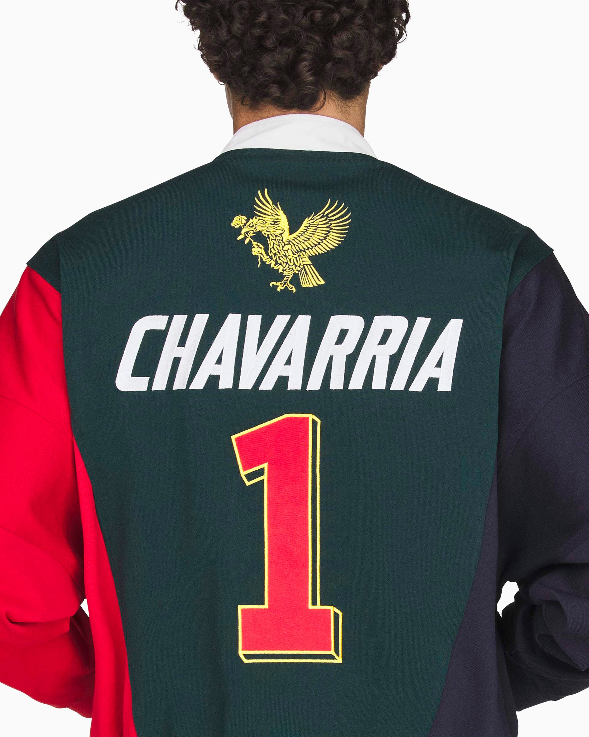 Sweatshirts adidas Originals x Willy Chavarria Watsonville Logo Relaxed Men's Half Zip Sweatshirt - KV1996