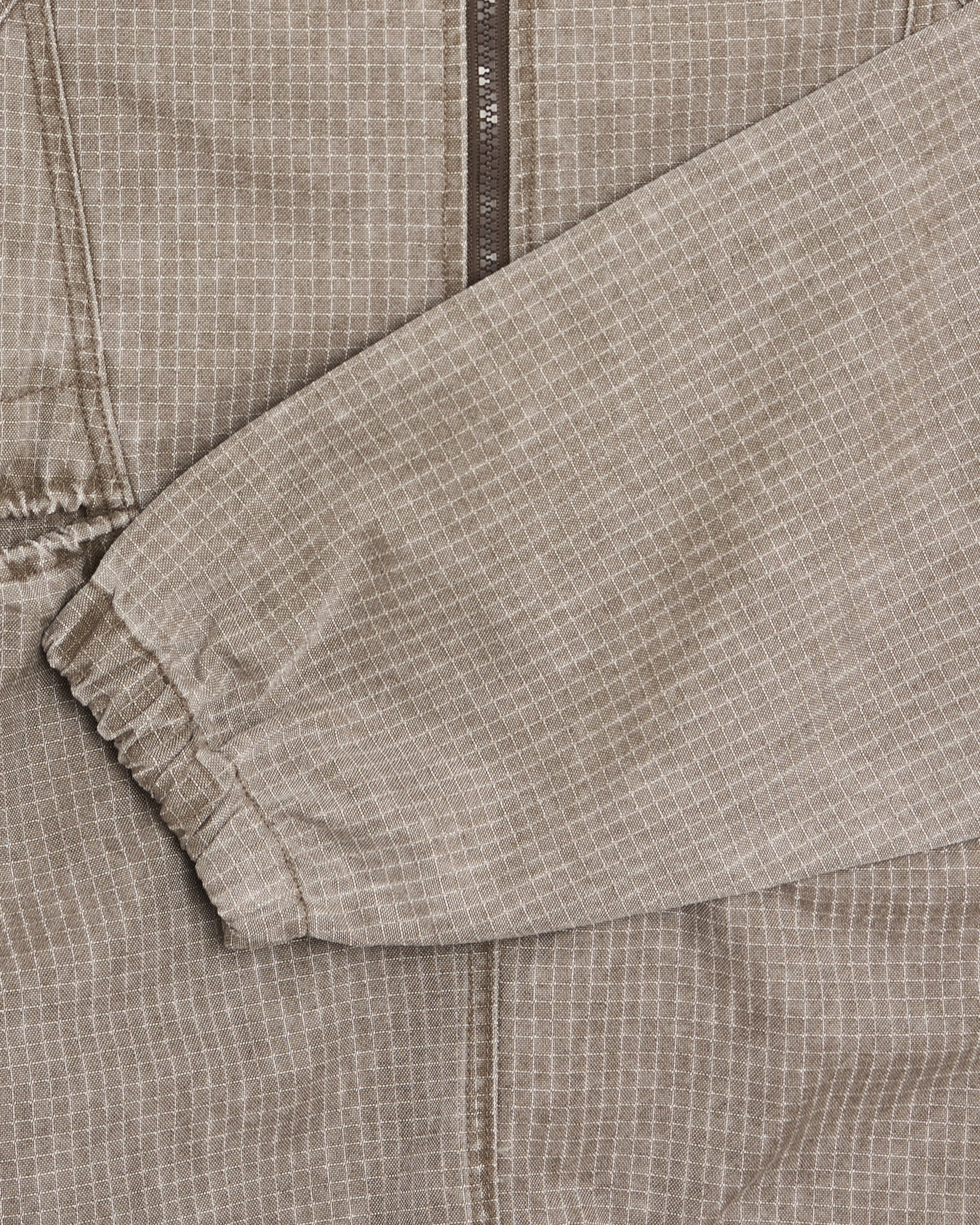 Sweatshirts Brain Dead Washed Ripstop Logo Relaxed Men's Half Zip Sweatshirt - BDP26O02004889BR01