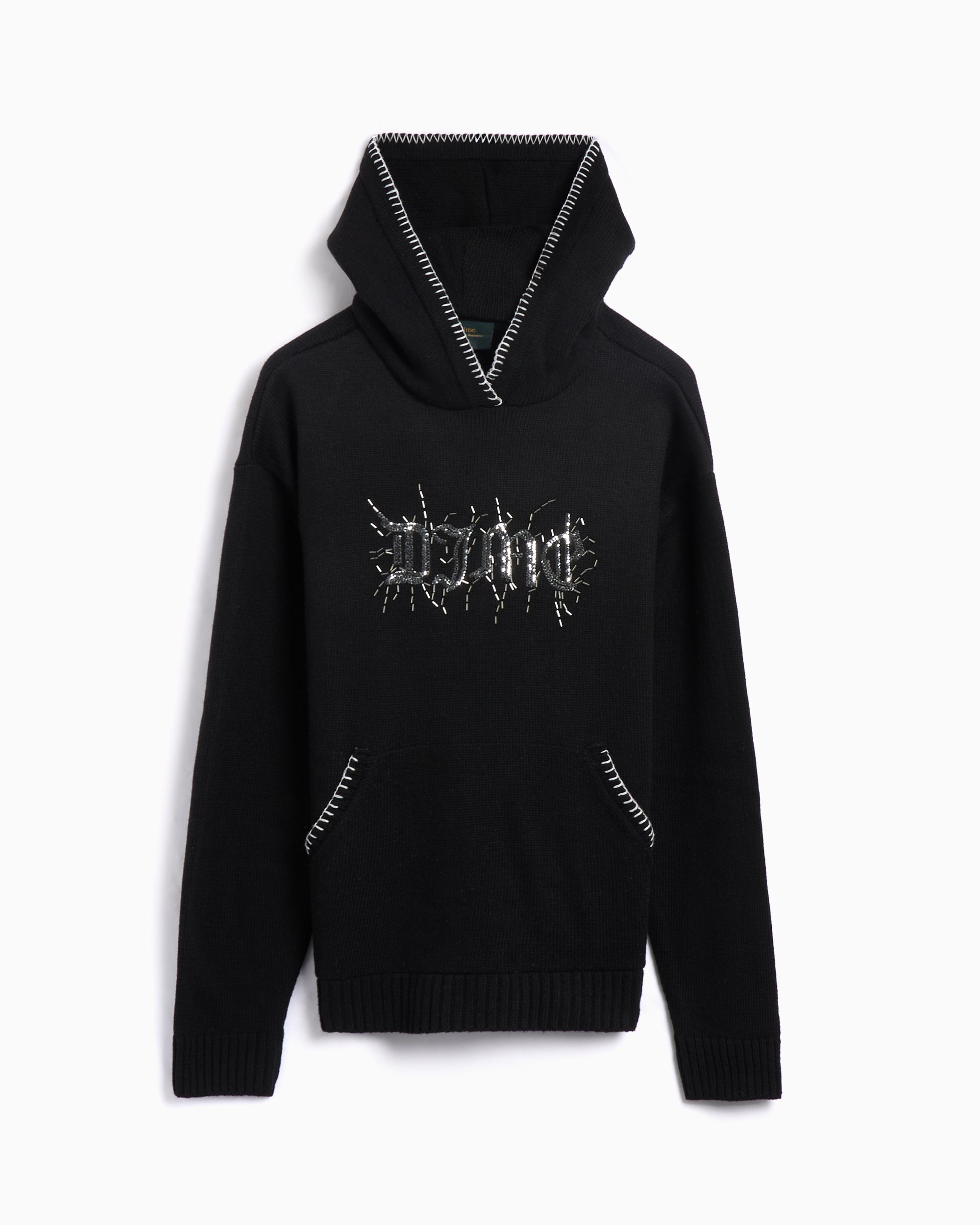 Sweatshirts Dime MTL Hardcore Men's Wool Hoodie Men's Hoodie - DIMEHO2412BLK