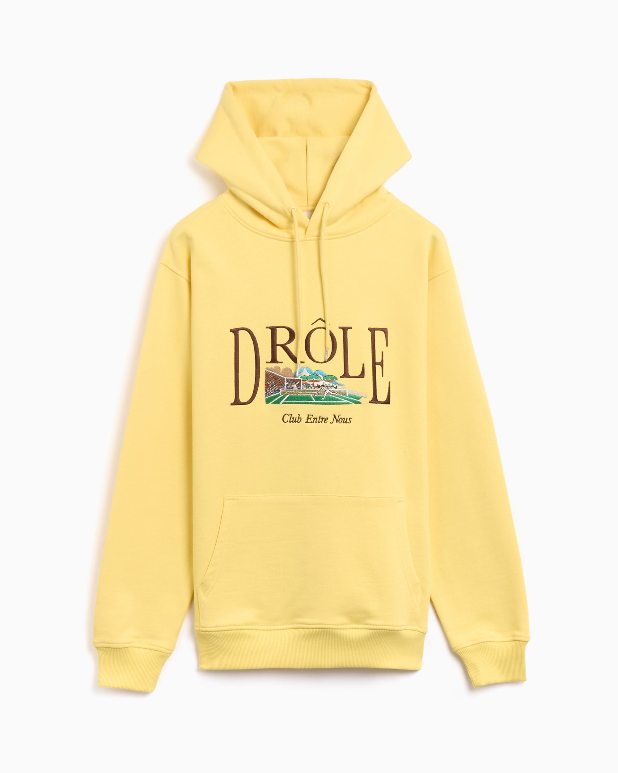 Sweatshirts Drôle de Monsieur Tennis Court Men's Hoodie Men's Hoodie - HO176-CO127-LYL