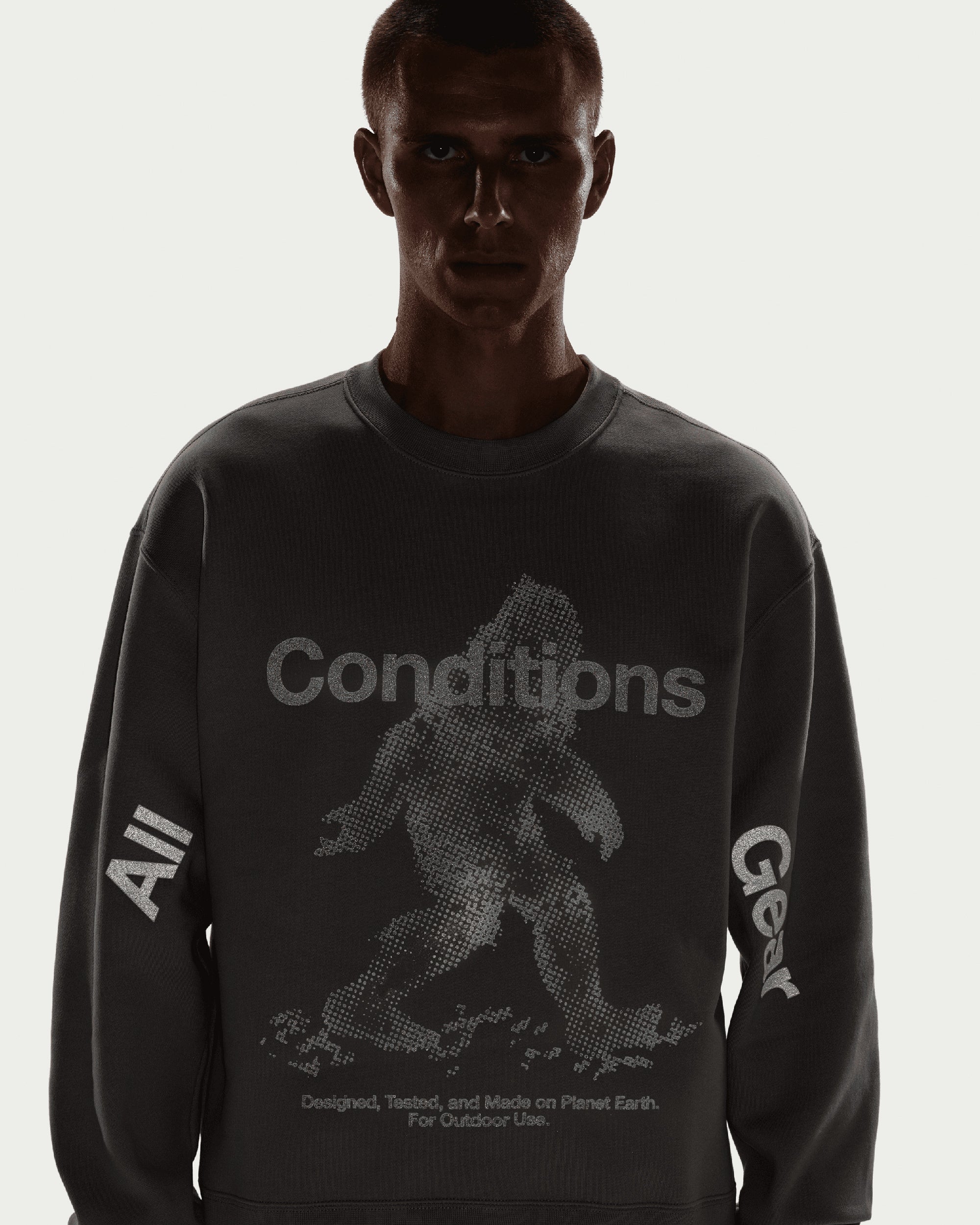 Sweatshirts Nike ACG "Tuff Fleece" Therma-FIT Graphic Relaxed Unisex Sweatshirt - IF1490-009