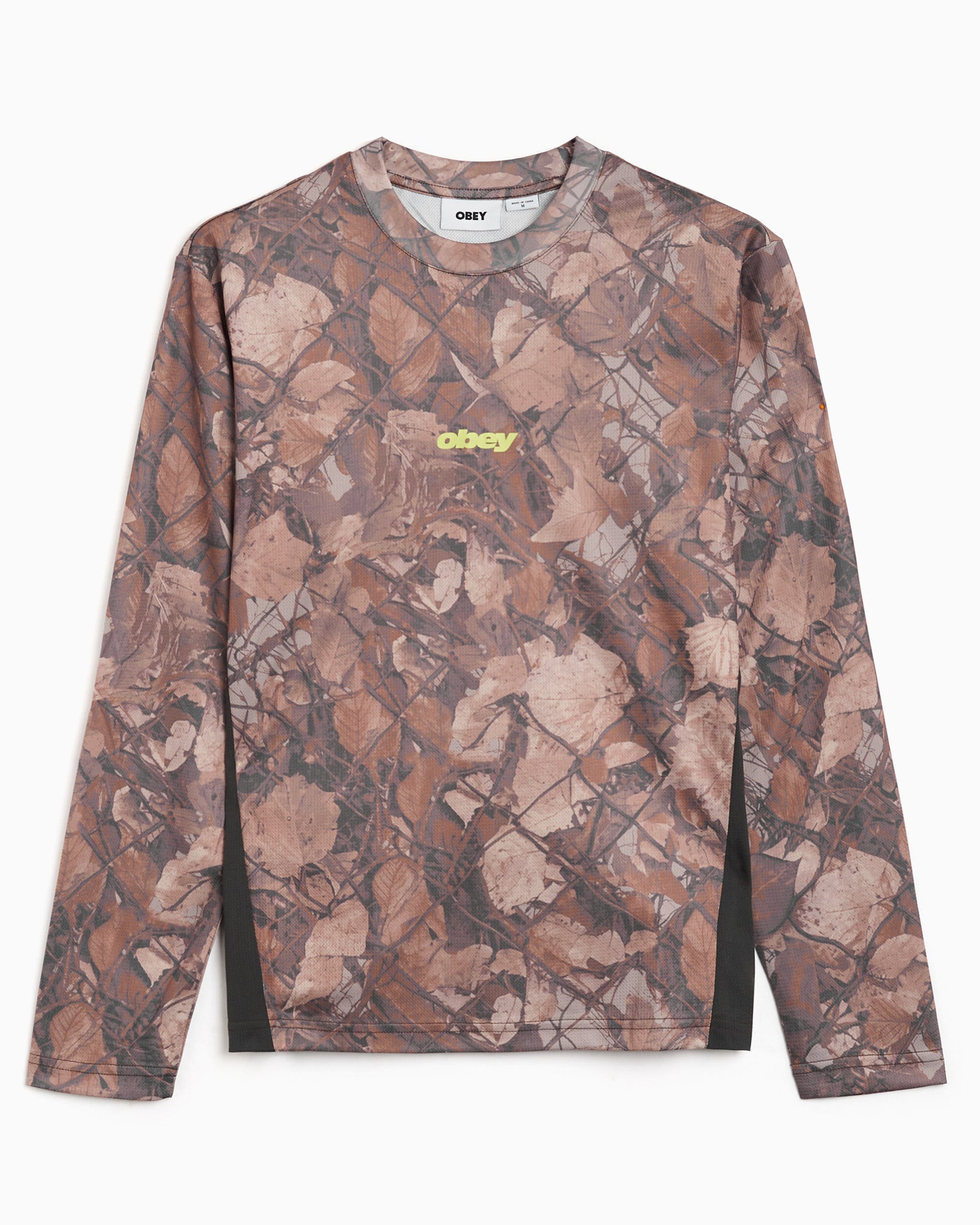 Sweatshirts OBEY Clothing Basecamp Camo Print Relaxed Men's Sweatshirt - 131030151-FNC