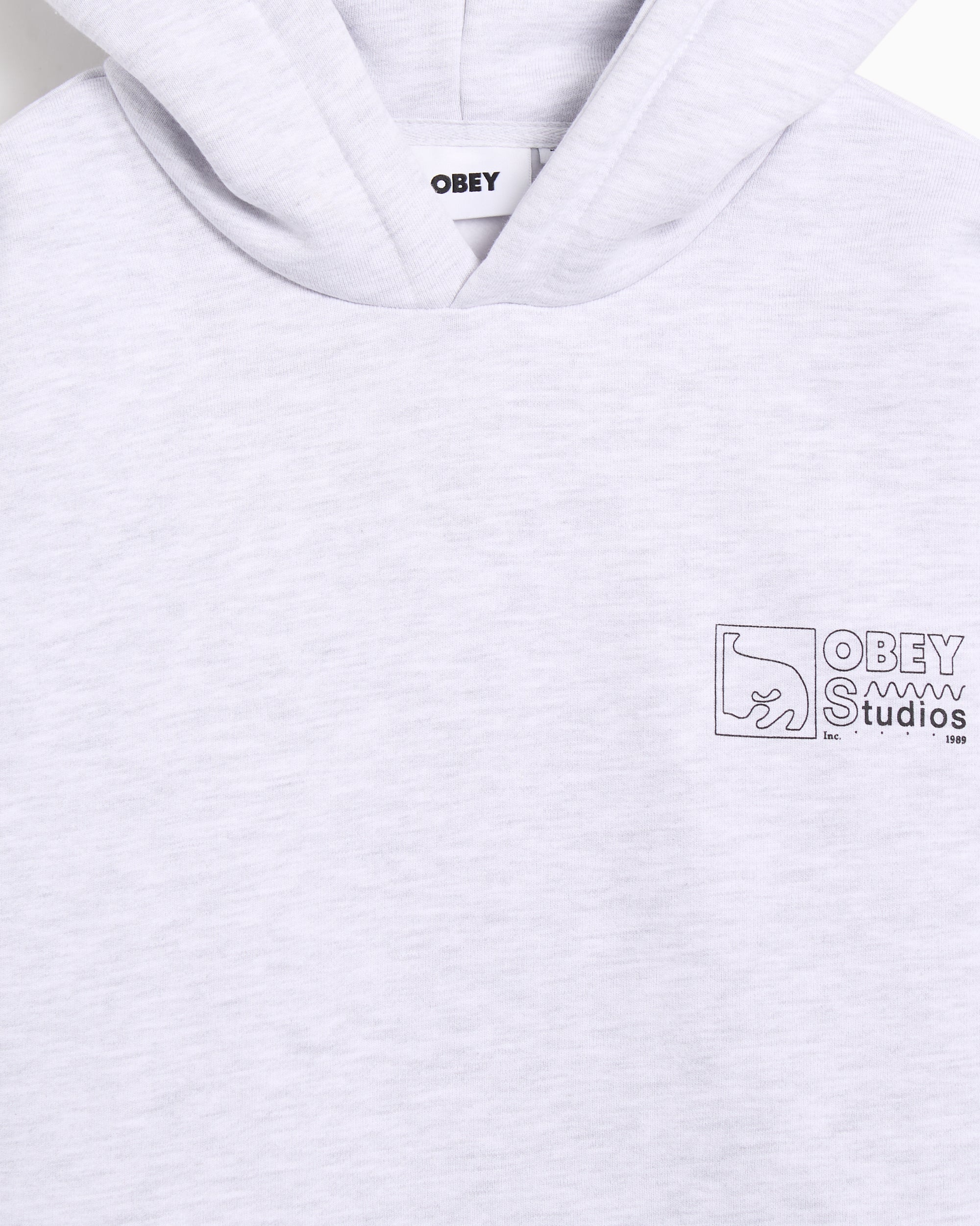 Sweatshirts OBEY Clothing Nico Extra Graphic Boxy Men's Hoodie - 112470255-AGRY