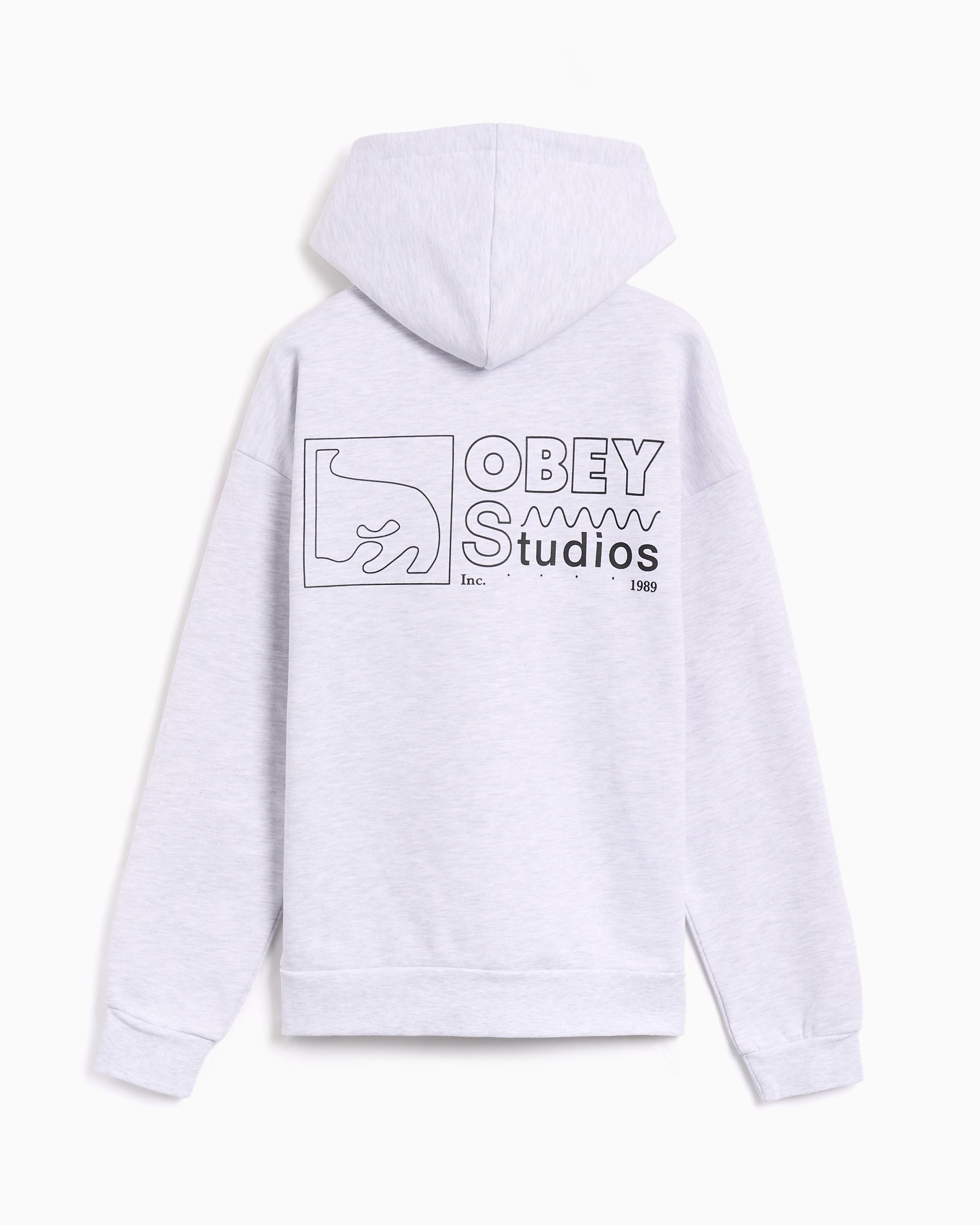 Sweatshirts OBEY Clothing Nico Extra Graphic Boxy Men's Hoodie - 112470255-AGRY