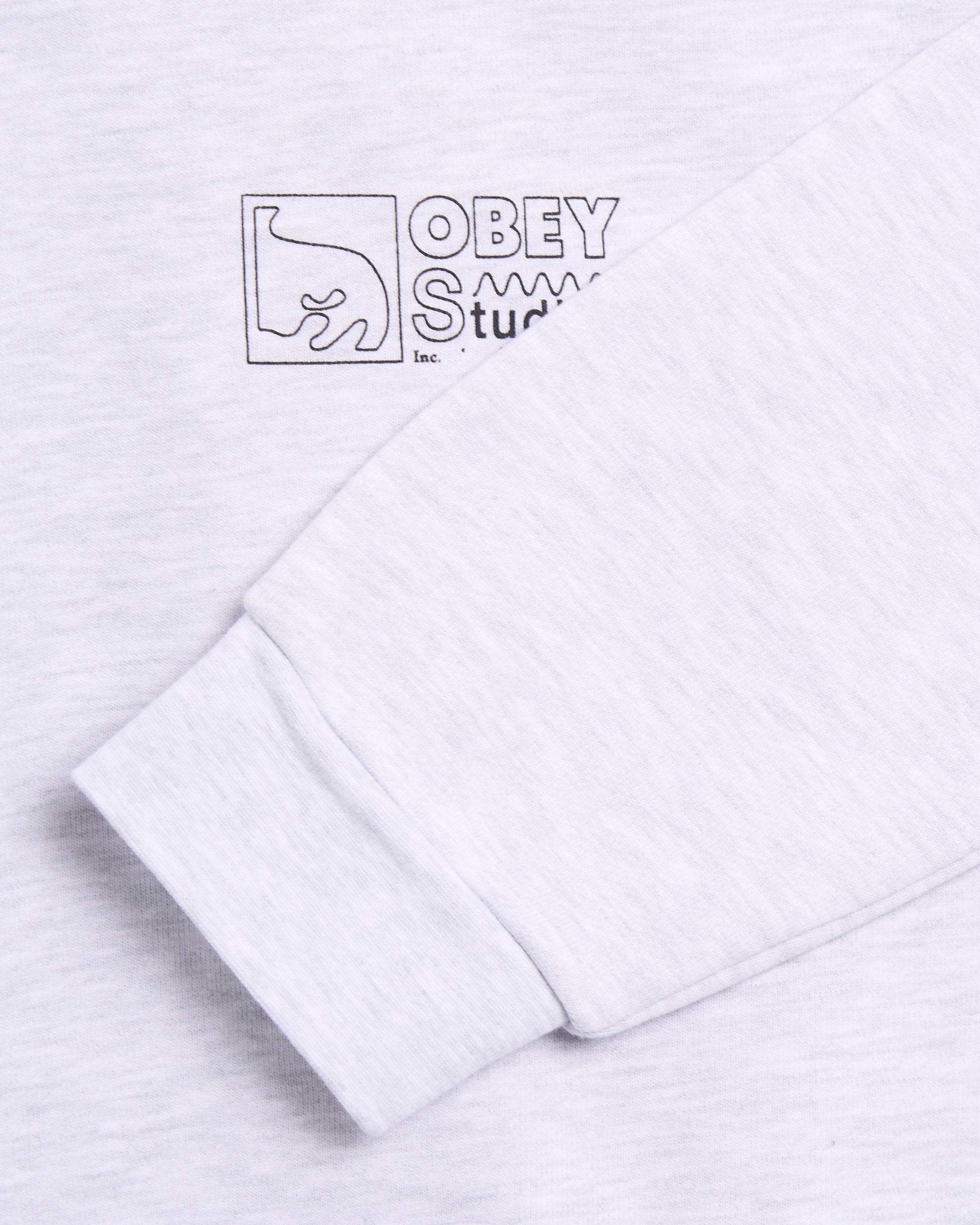 Sweatshirts OBEY Clothing Nico Extra Graphic Boxy Men's Hoodie - 112470255-AGRY