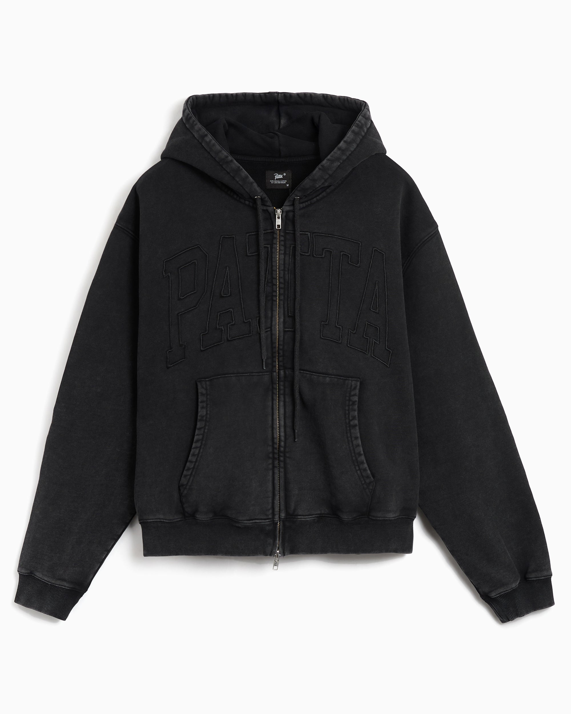 Sweatshirts Patta Loopback Logo Zip Men's Zip-Up Sweatshirt - POC-SS26-2010-331-0018-086