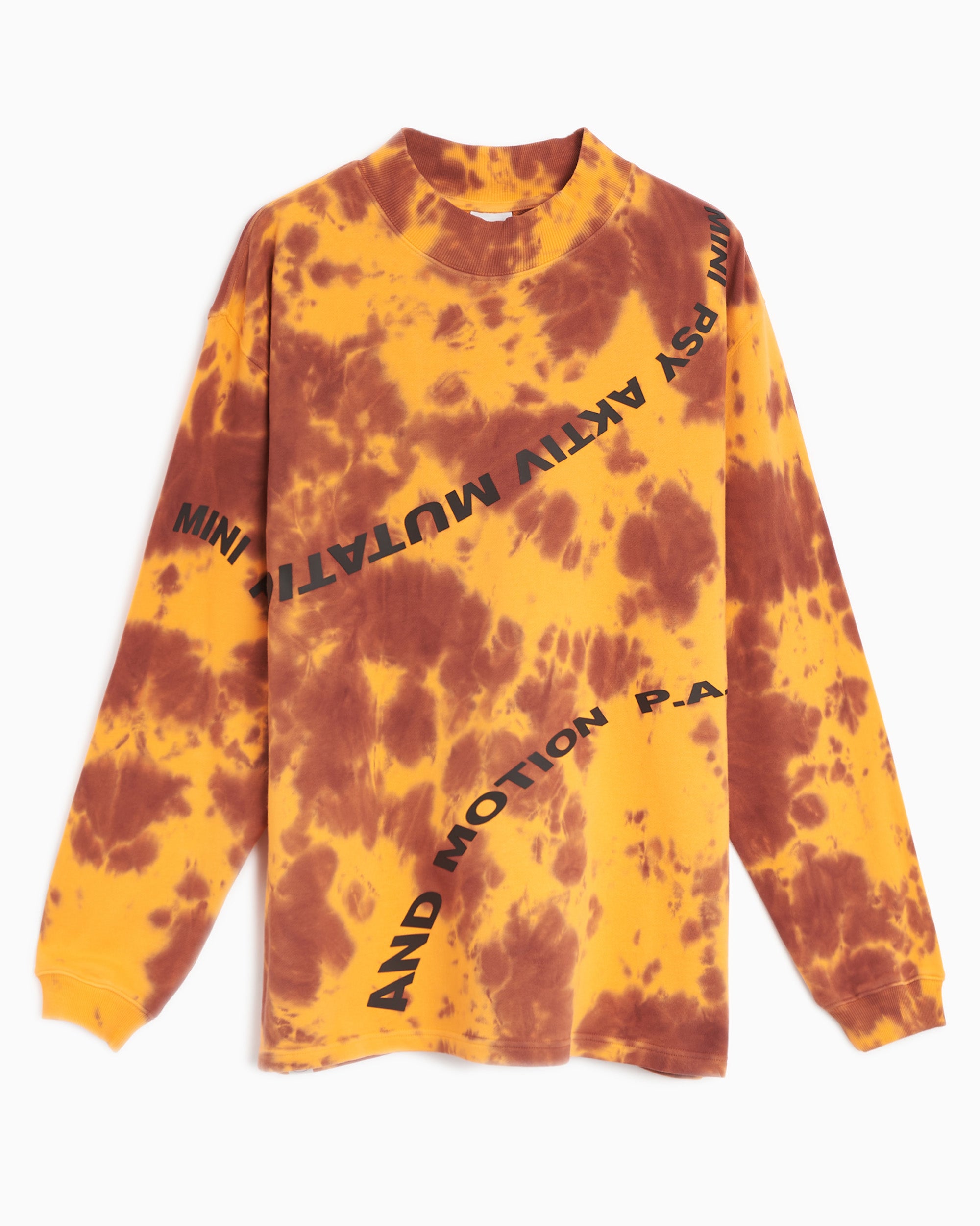 Sweatshirts Perks & Mini Perks And Mini Papyrus Mock Neck Unisex Sweatshirt  "Poetry And Motion" Unisex Sweatshirt - PS223712-BUFICR