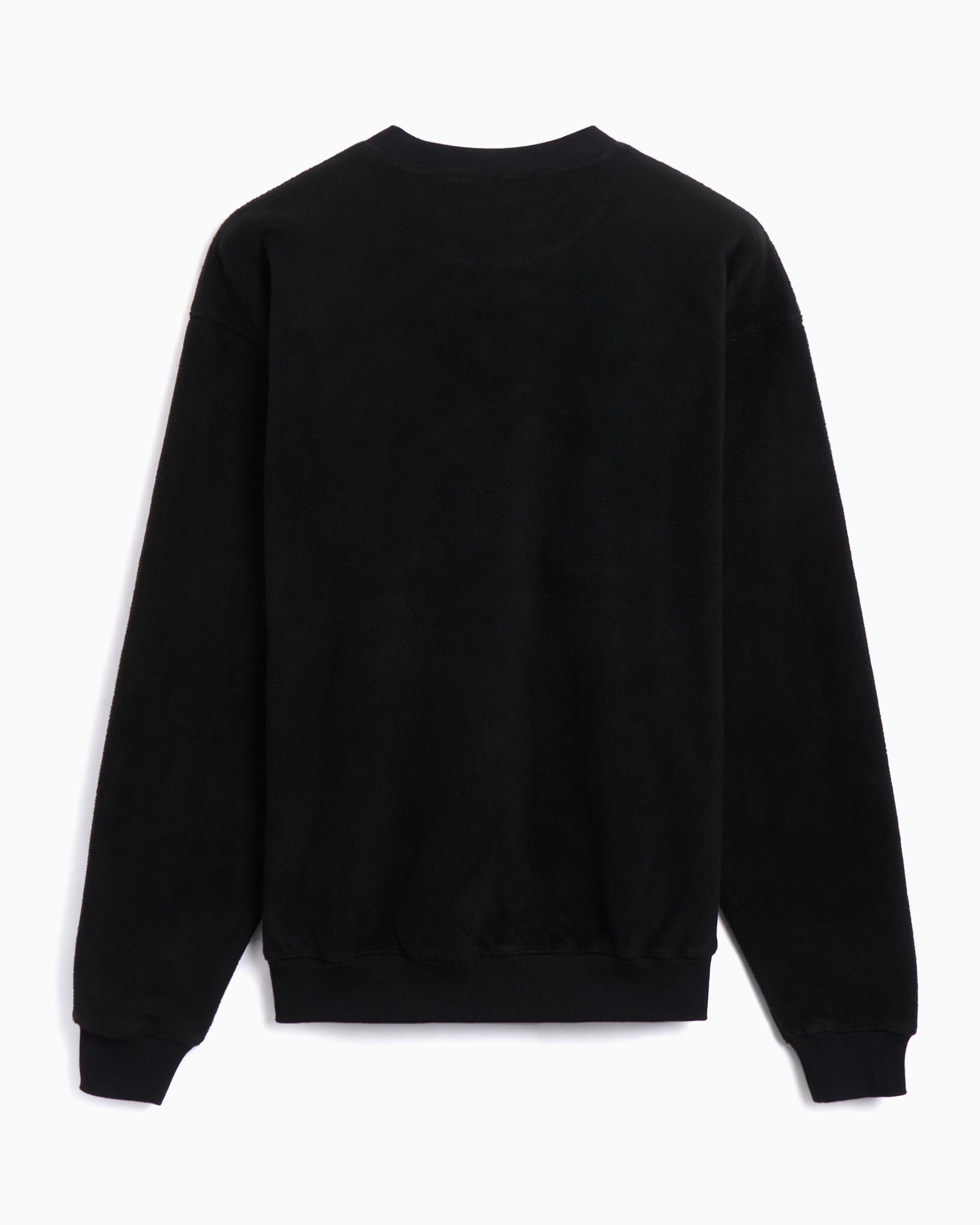 Sweatshirts Pleasures Appointment Fleece Men's Crewneck Sweatshirt Men's Sweatshirt - P24W019-BLACK