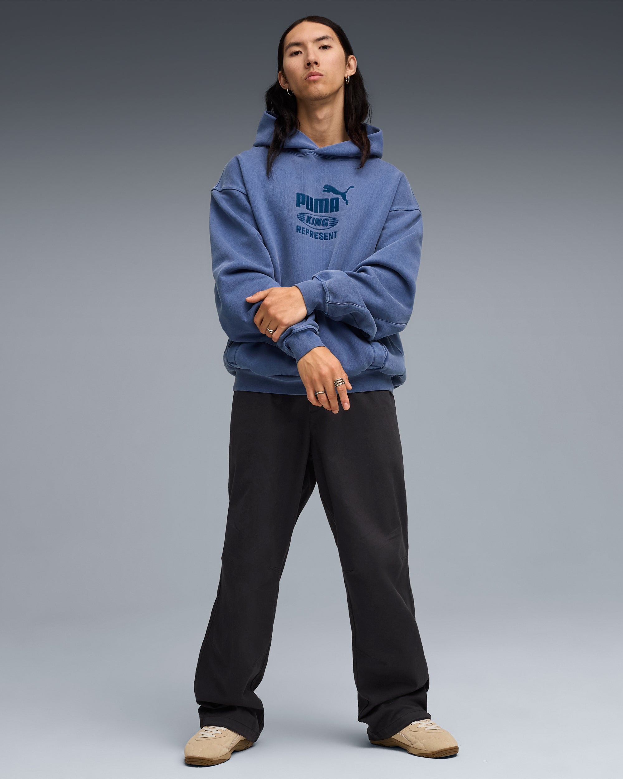 Sweatshirts Puma x REPRESENT Logo Relaxed Unisex Hoodie - 632542-78