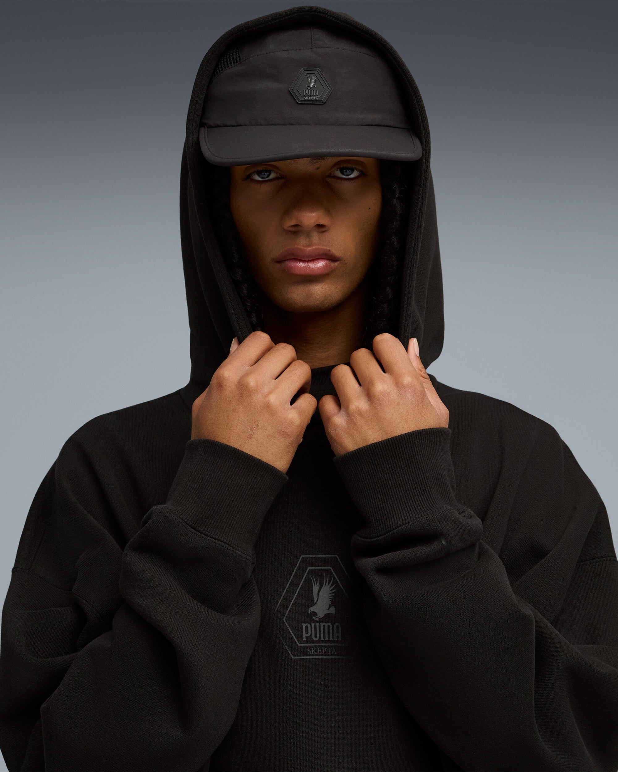 Sweatshirts Puma x SKEPTA Logo Men's Hoodie - 633772-01