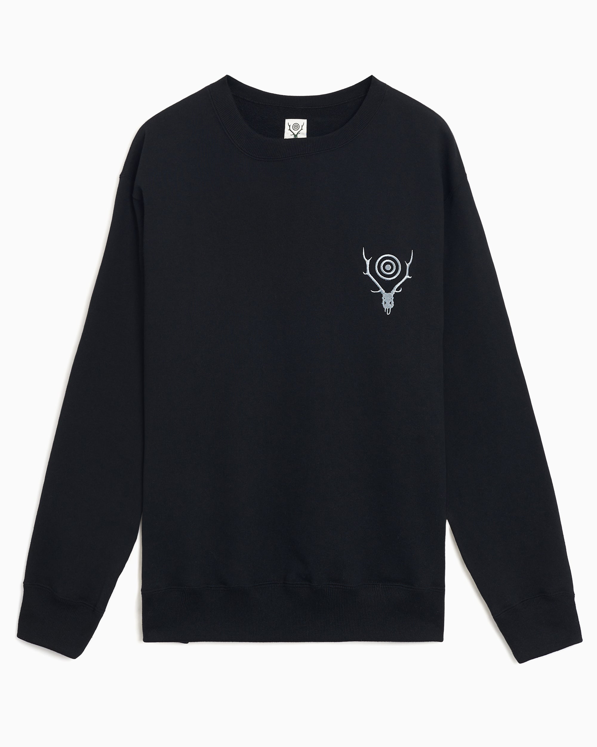 Sweatshirts South2 West8 Logo Men's Sweatshirt - QV659-C-Black