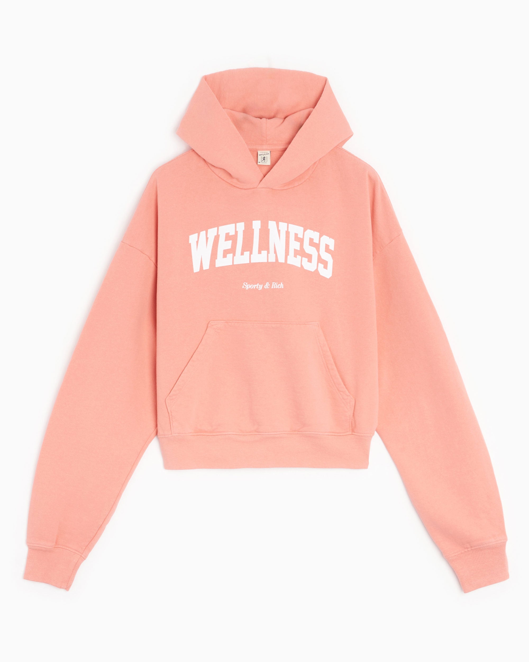 Sweatshirts Sporty & Rich Wellness Ivy Women's Cropped Hoodie Women's Hoodie - HC881SM