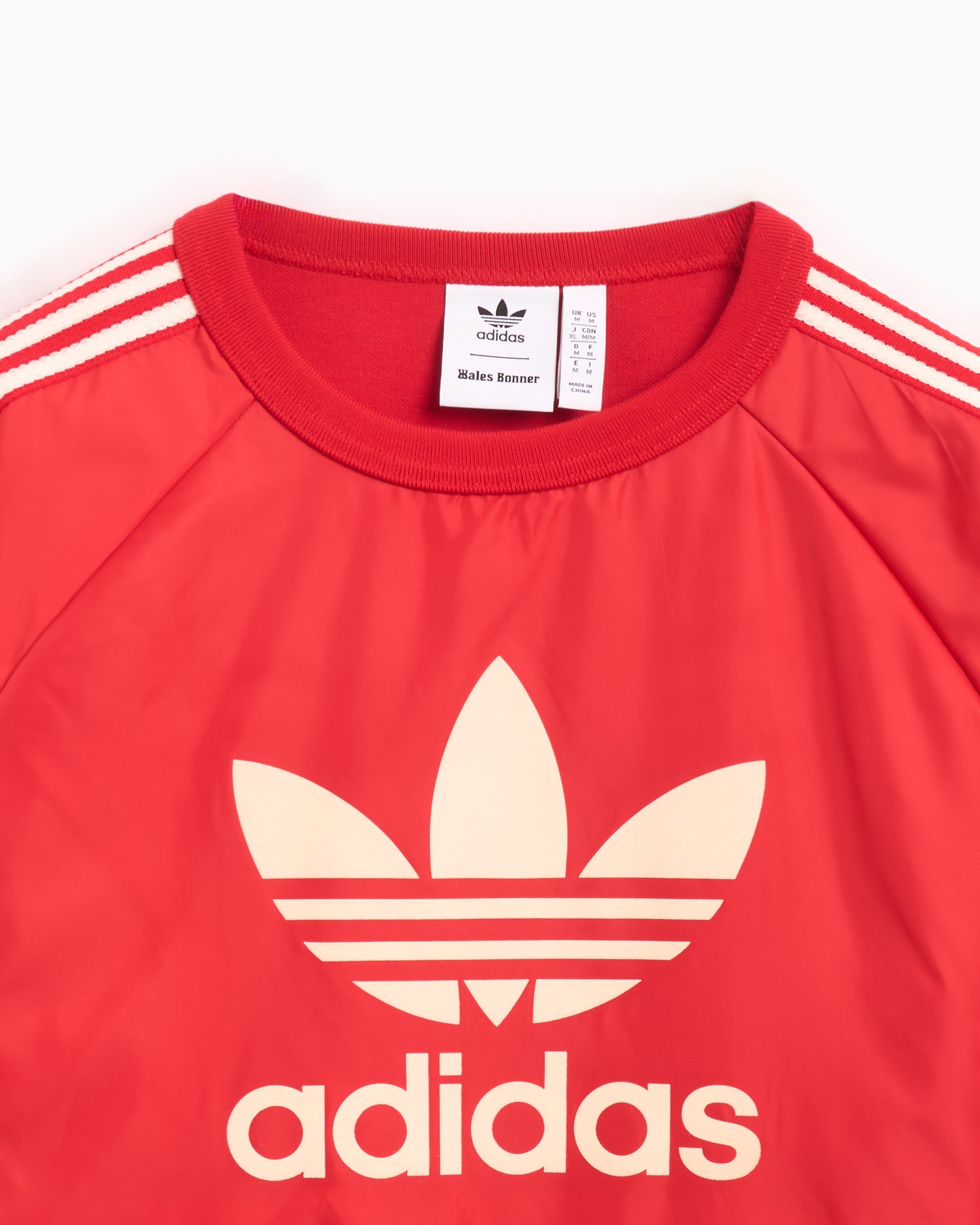 Sweatshirts X Wales Bonner adidas Originals x Wales Bonner Men's Nylon Sweatshirt Men's Sweatshirt - JE5994