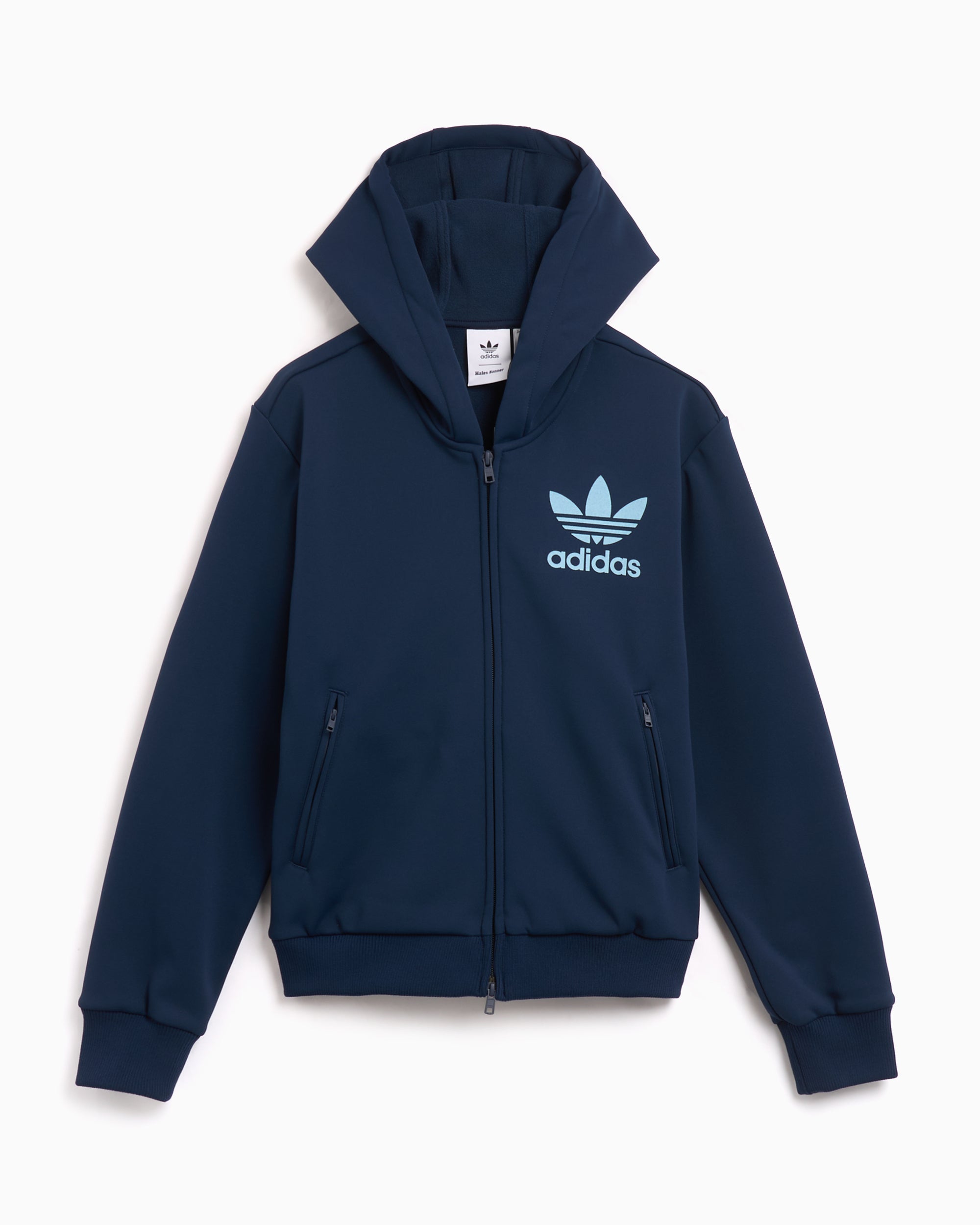  Wales Bonner ネイビー パーカー　ベロア X Wales Bonner adidas Originals x Wales Bonner Men's Track Hoodie Swea