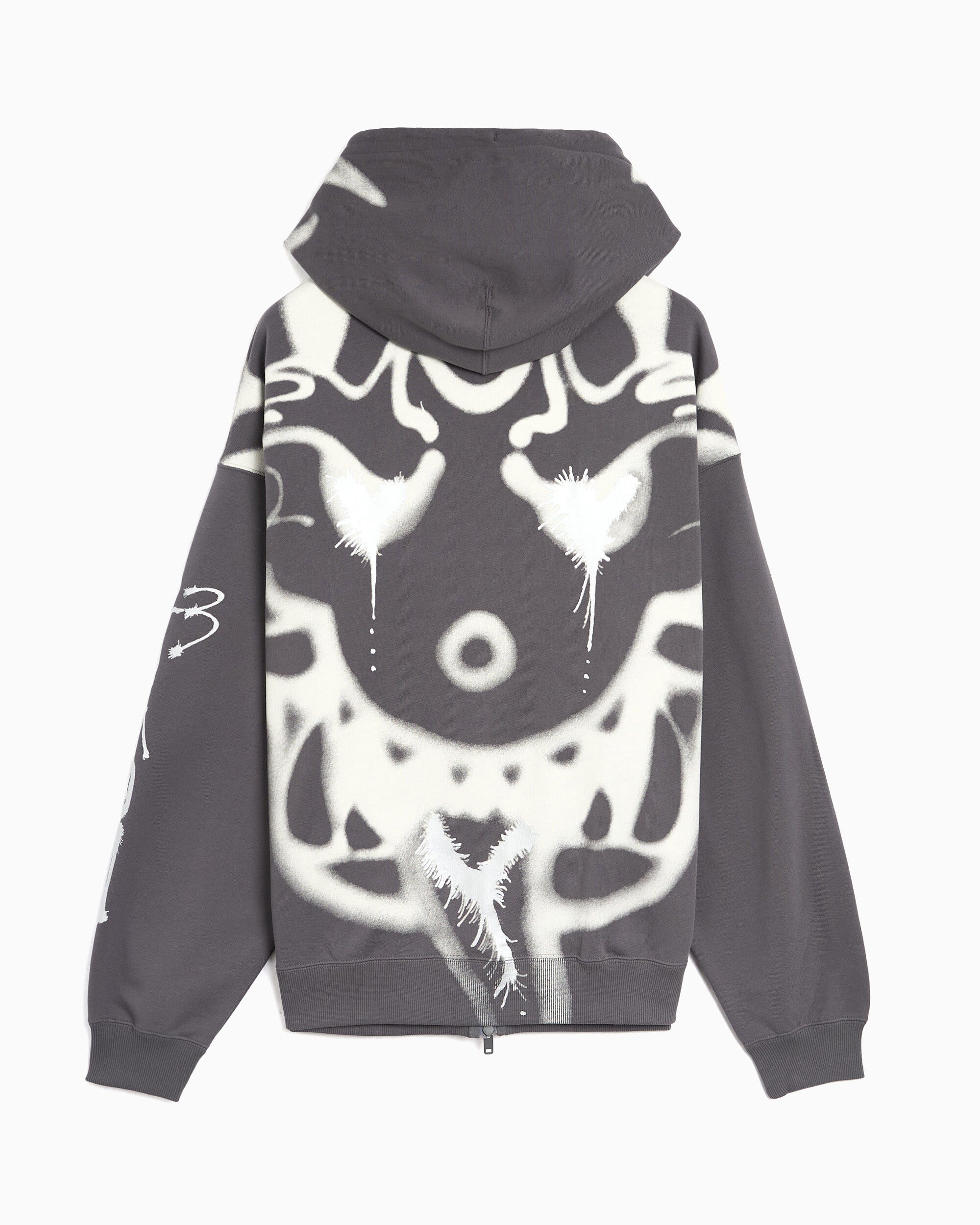 Sweatshirts Y-3 Chito Graphic Relaxed Unisex Zip-Up Sweatshirt - KU2252