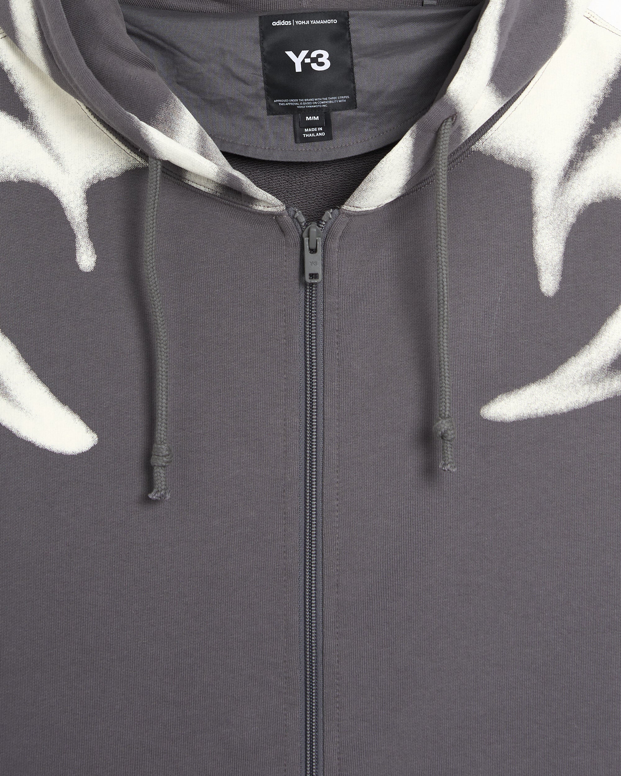 Sweatshirts Y-3 Chito Graphic Relaxed Unisex Zip-Up Sweatshirt - KU2252