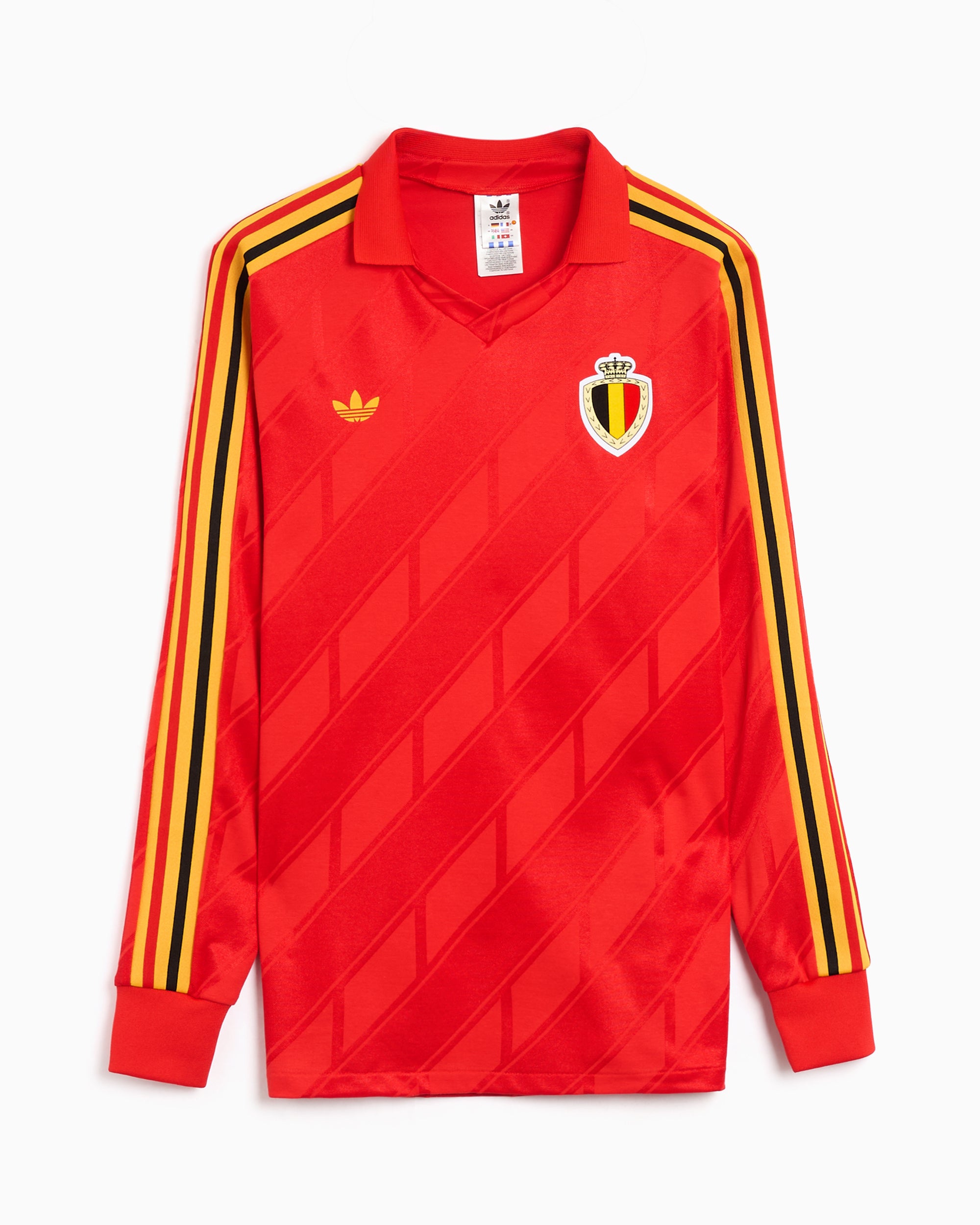 T-Shirts adidas Originals Belgium 1986 Football 1st Kit Men's Jersey T-Shirt - KA5111