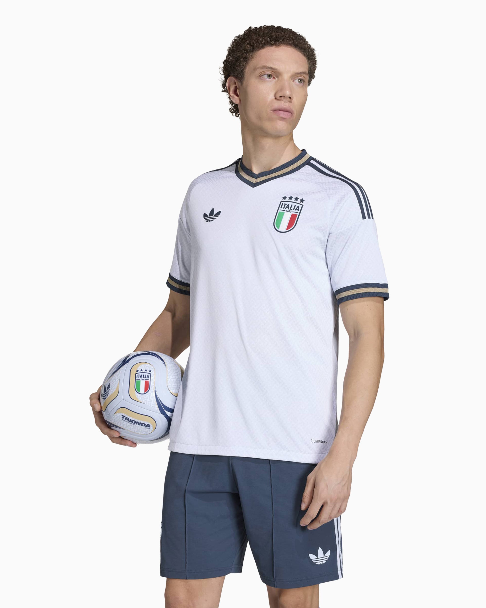 T-Shirts adidas Originals Italia Football Visitor 2026 Men's Jersey T-Shirt - JL6938
