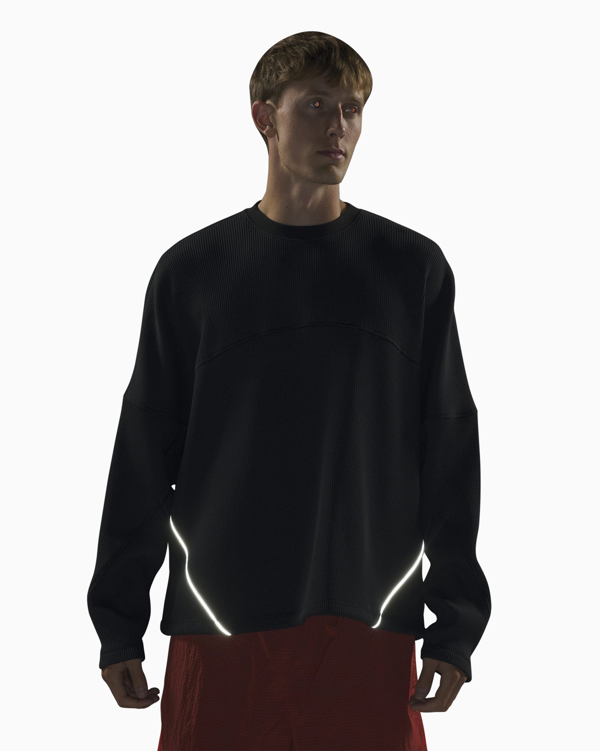 T-Shirts adidas Originals La Cienega Long-Sleeved Relaxed Unisex T-Shirt - KA9335