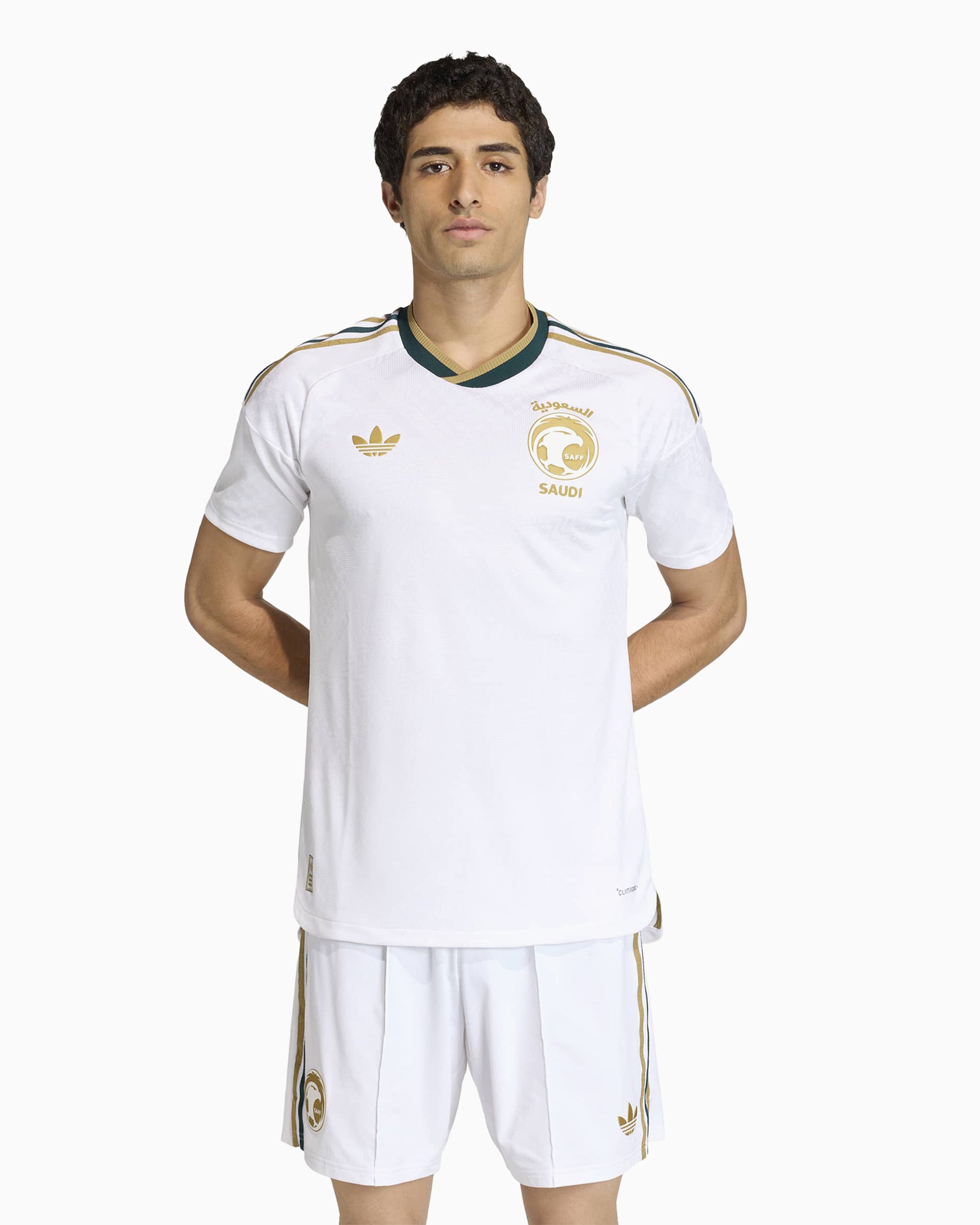 T-Shirts adidas Originals Saudi Arabia Football Visitor 2026 Men's Jersey T-Shirt - JL6949