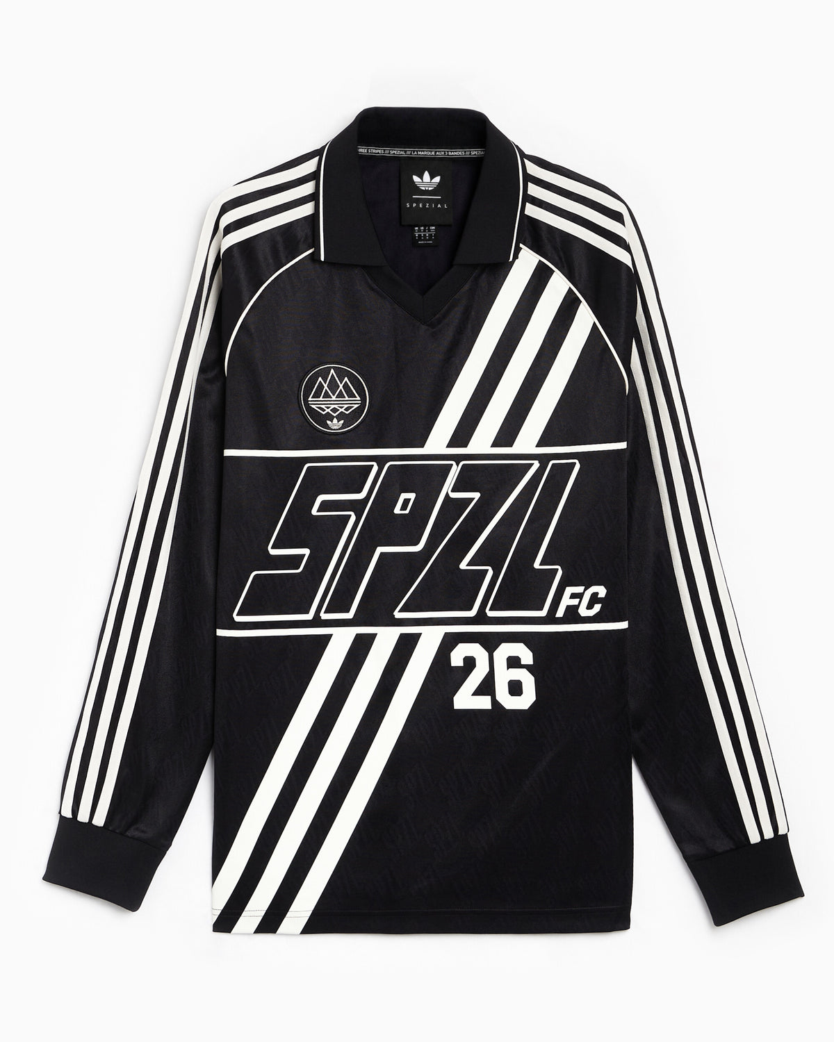 T-Shirts adidas Originals SPZL F.C. Graphic Long-Sleeved Men's T-Shirt - KV4425