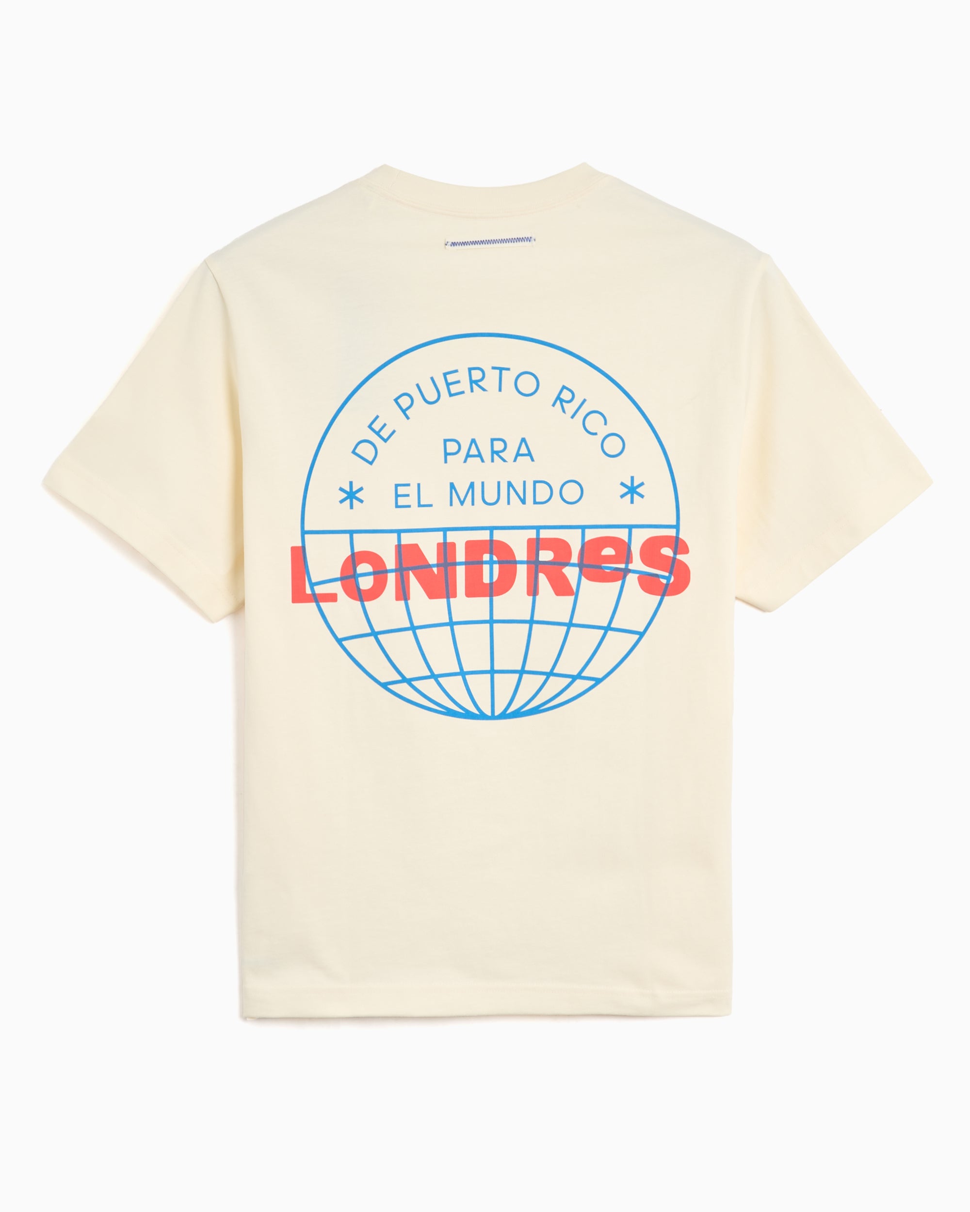 T-Shirts adidas Originals x Bad Bunny DtMF Tour Merch "London" Heavyweight Graphic Oversize Unisex T-Shirt - KW8074