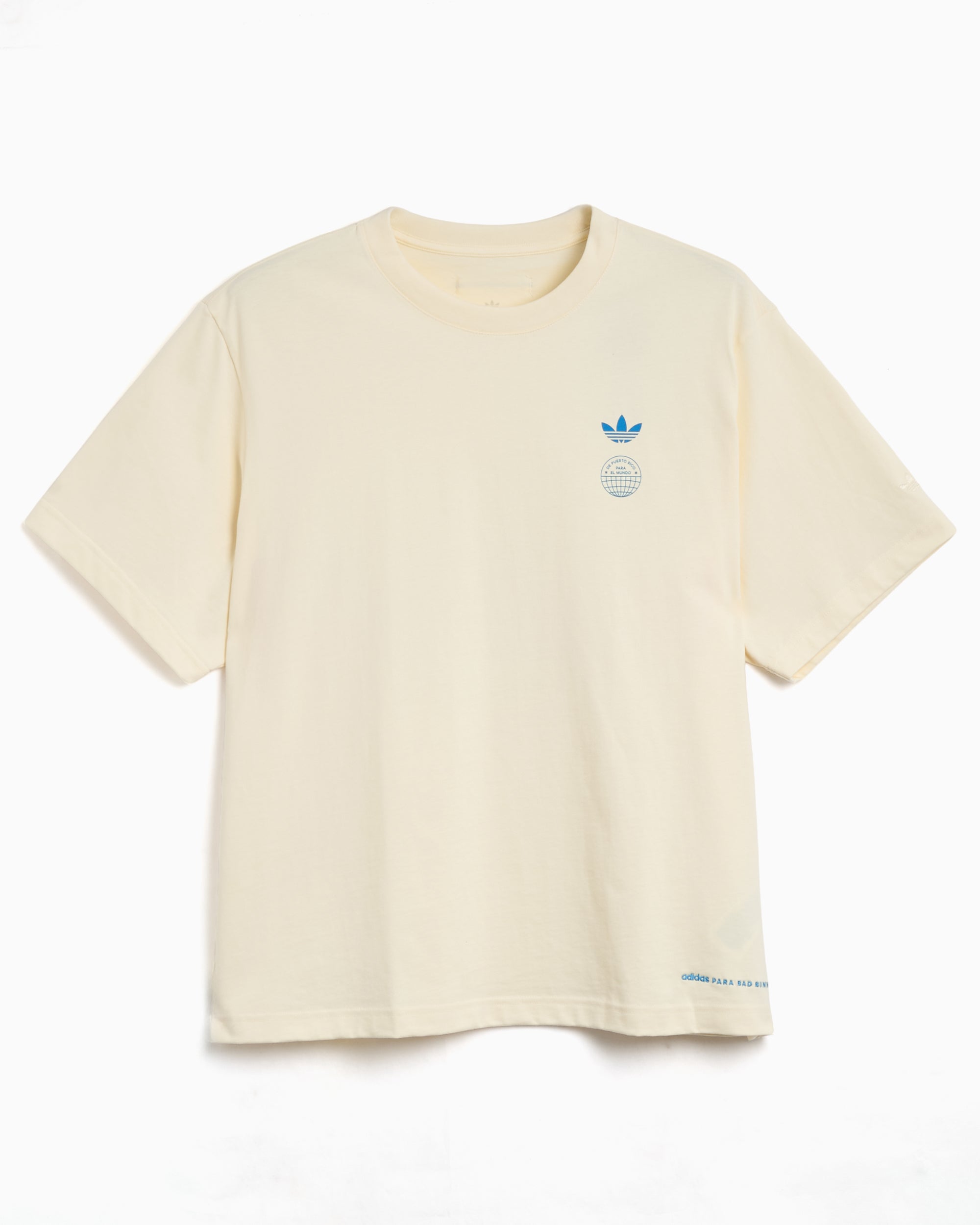 T-Shirts adidas Originals x Bad Bunny DTmF Tour Merch "Madrid" Heavyweight Graphic Oversize Unisex T-Shirt - KW8069