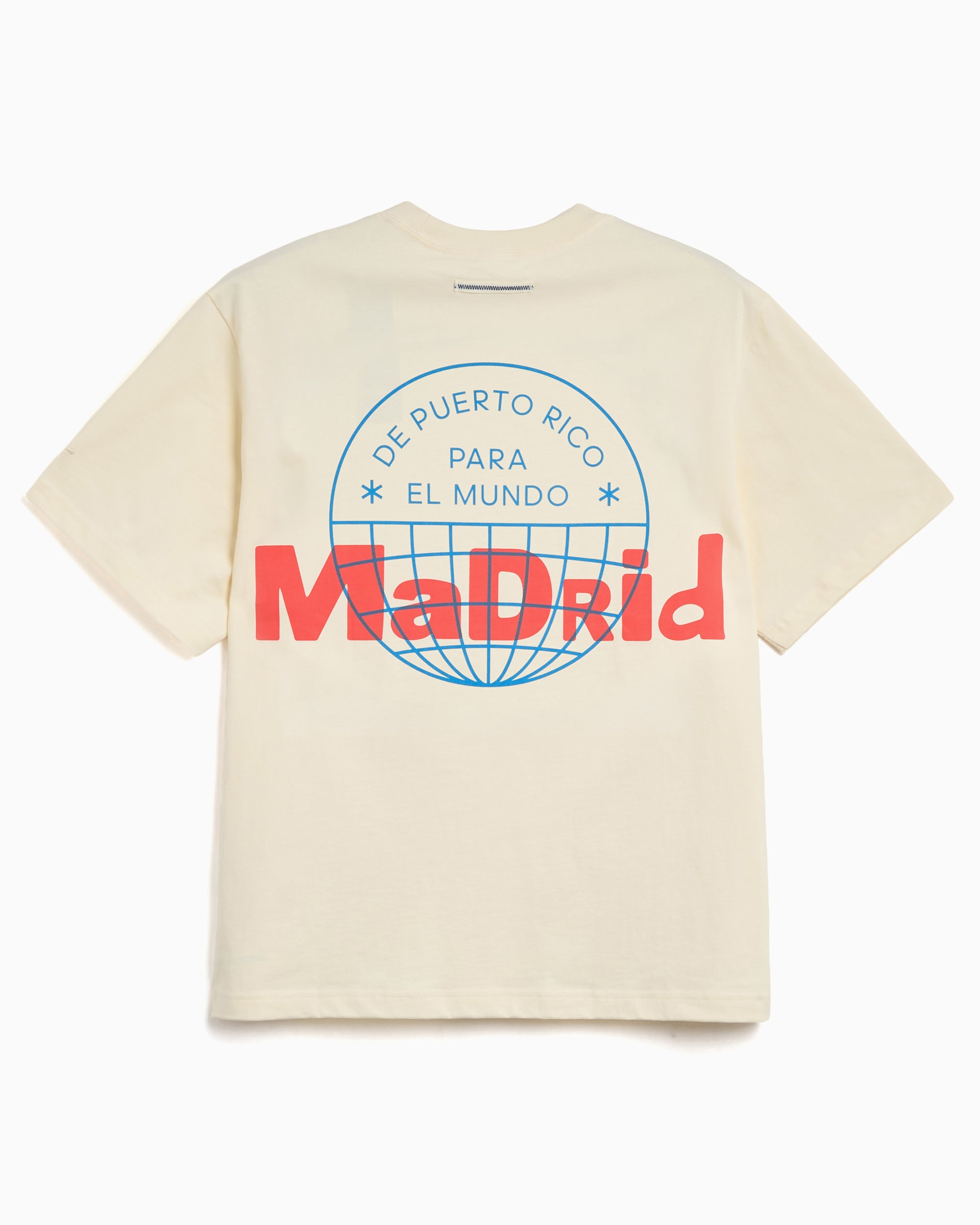 T-Shirts adidas Originals x Bad Bunny DTmF Tour Merch "Madrid" Heavyweight Graphic Oversize Unisex T-Shirt - KW8069