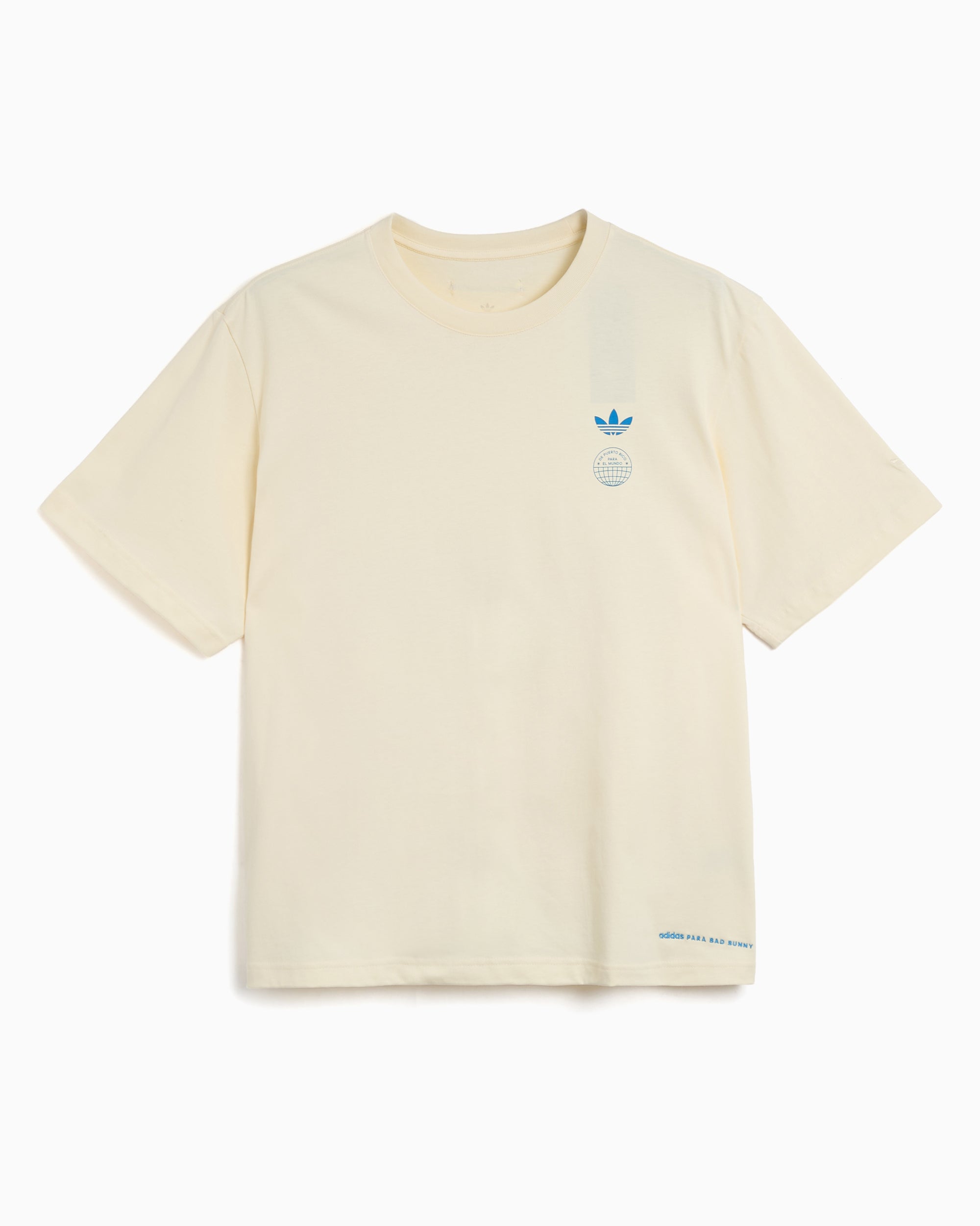 T-Shirts adidas Originals x Bad Bunny DTmF Tour Merch "Paris" Heavyweight Graphic Unisex T-Shirt - KW8077