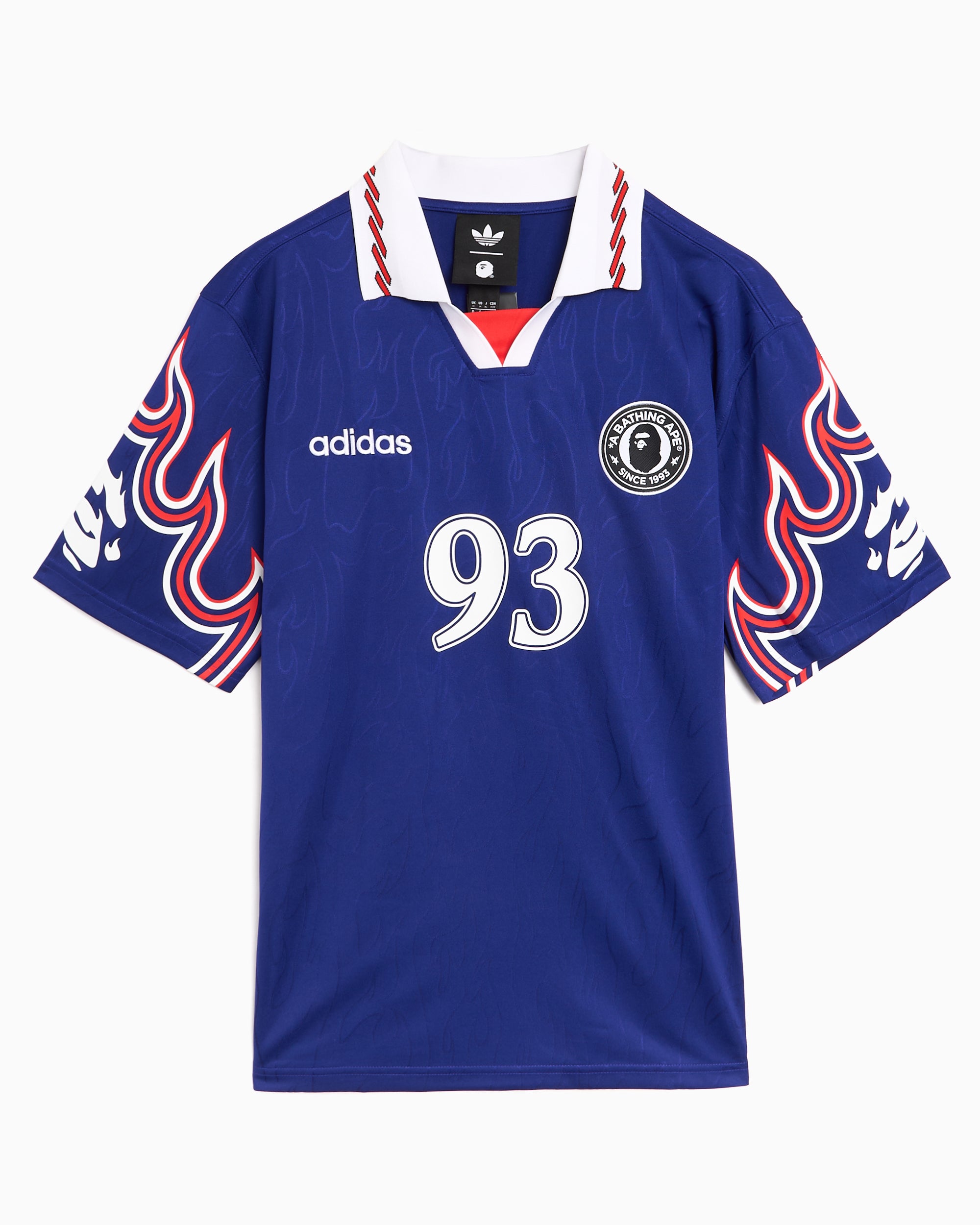 adidas Originals x BAPE SSL Flame Relaxed met grafisch Jersey T-Shirt