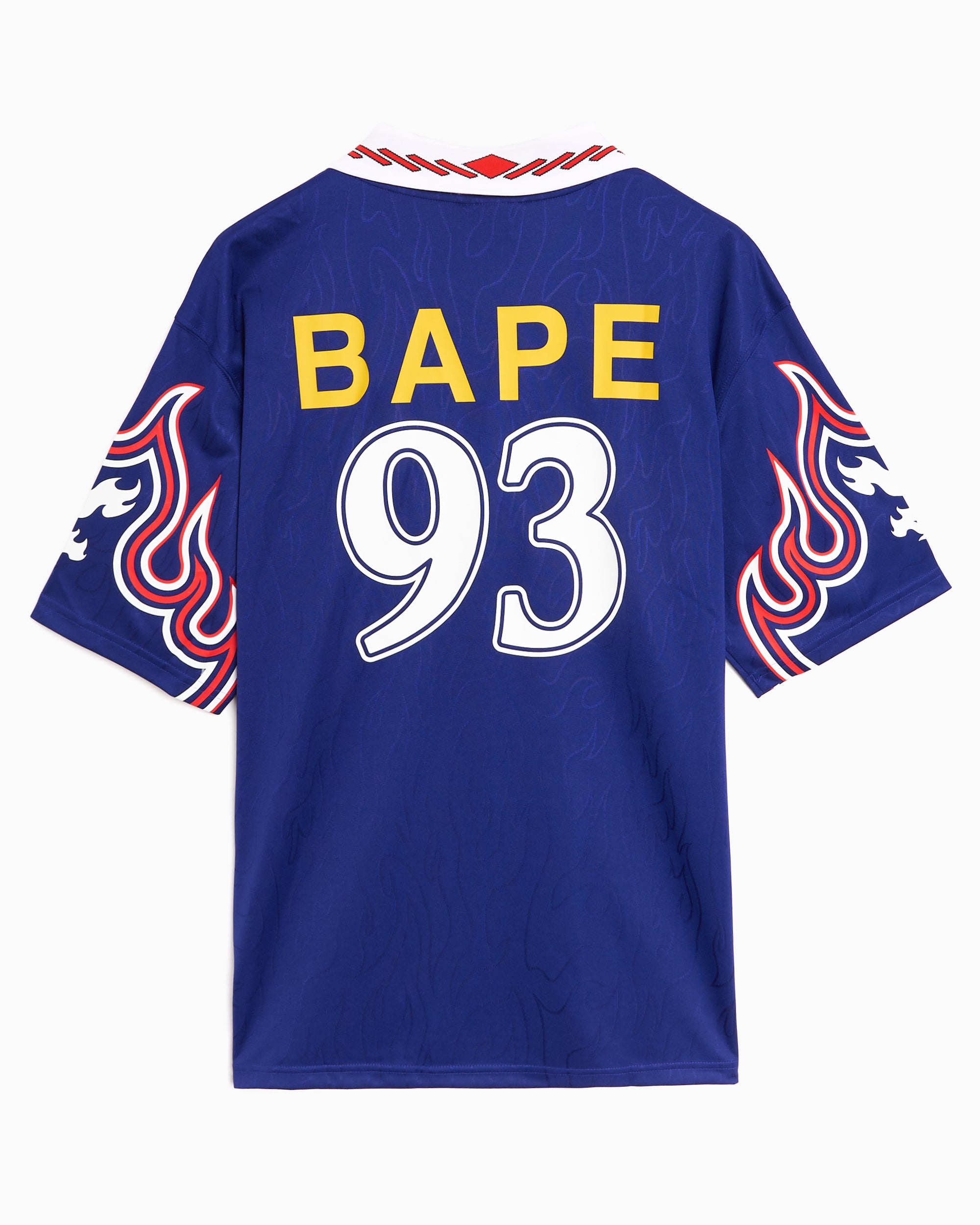 Lサイズ☆ BAPE × adidas BAPE FB Jersey Tシャツ adidas Originals x BAPE SSL Flame Relaxed met grafisch Jersey T-Shirt