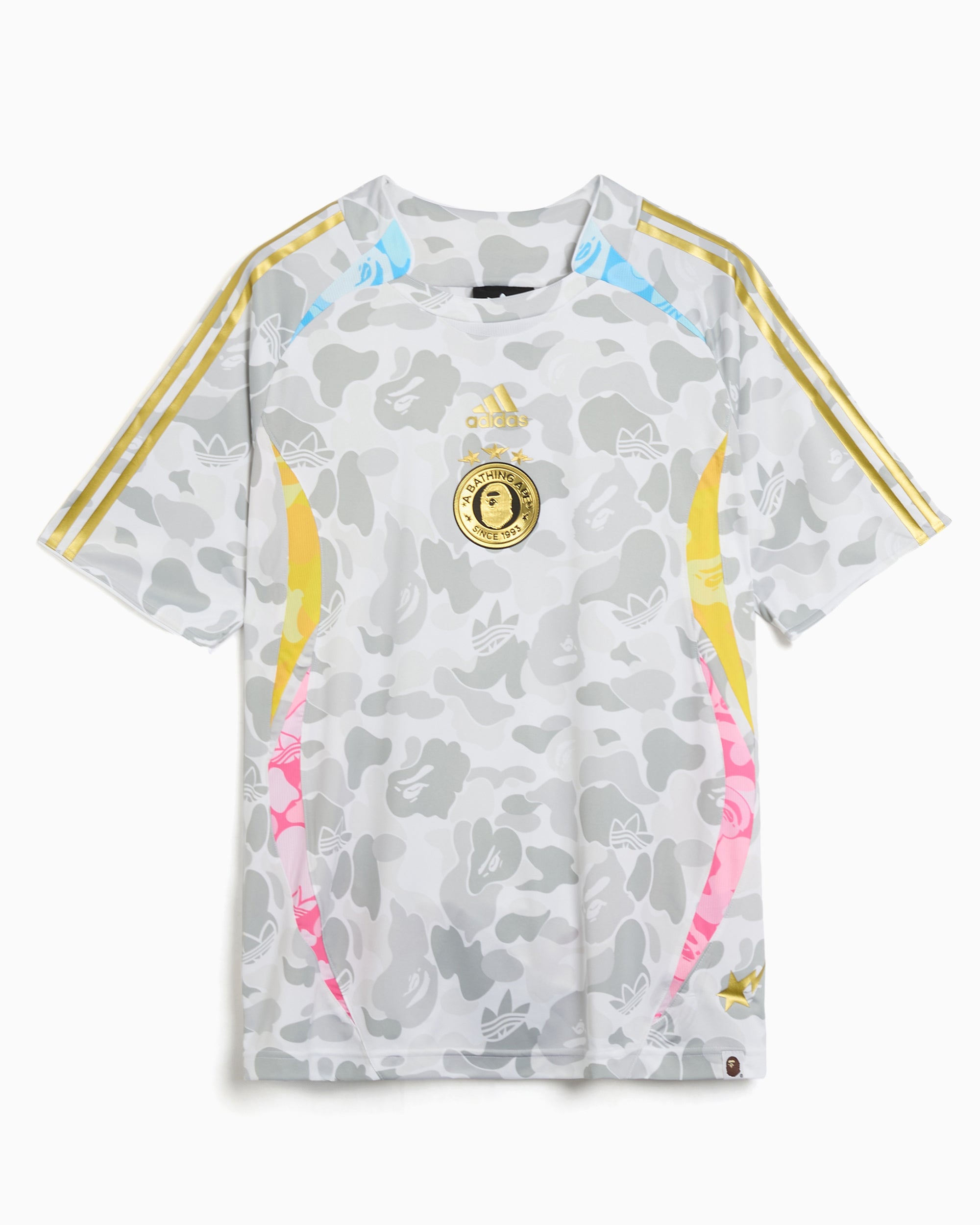 T-Shirts adidas Originals x BAPE Teamgeist Graphic Men's Jersey T-Shirt - KU5996