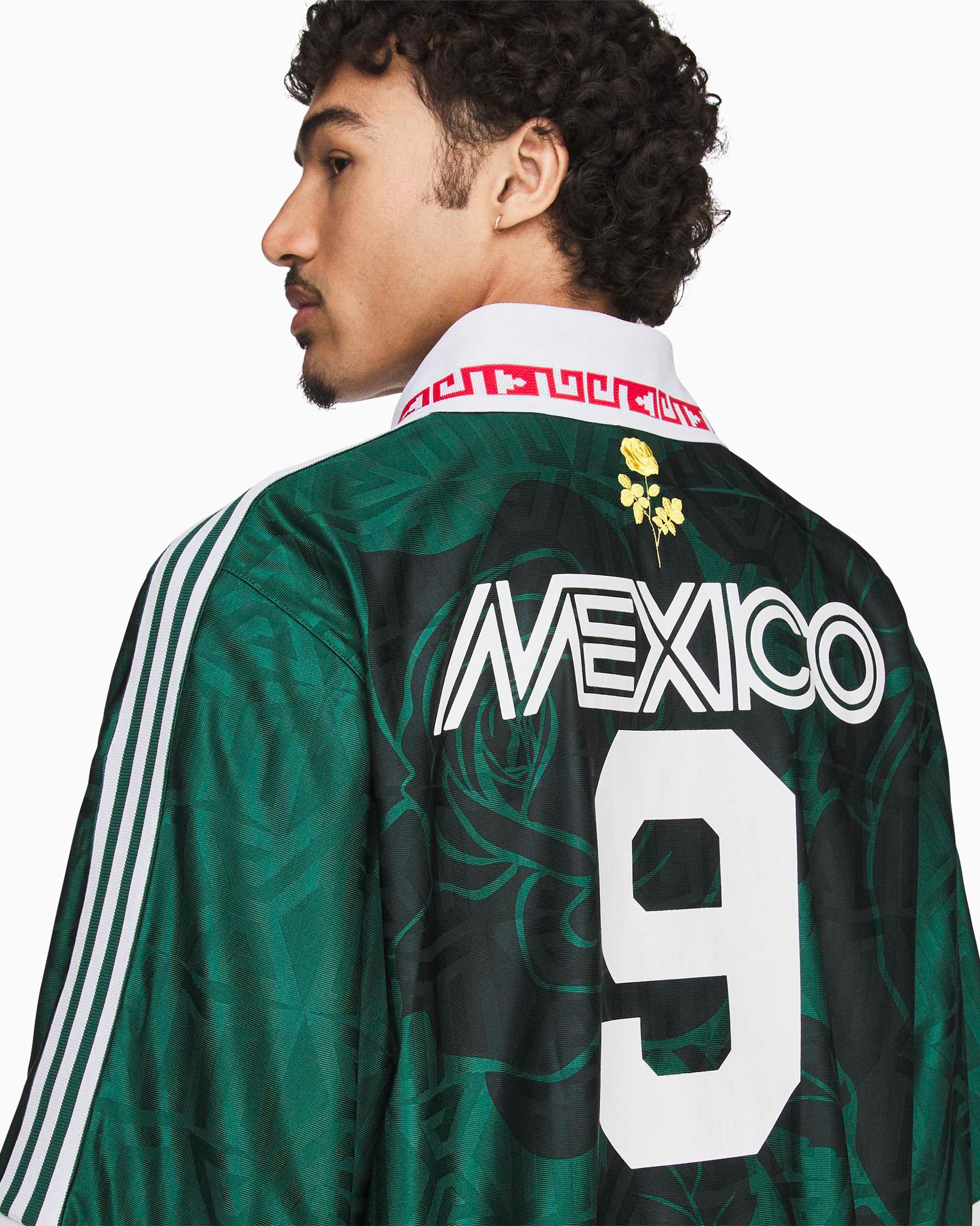 adidas Originals x Willy Chavarria Oversize met logo met halve mouw Je