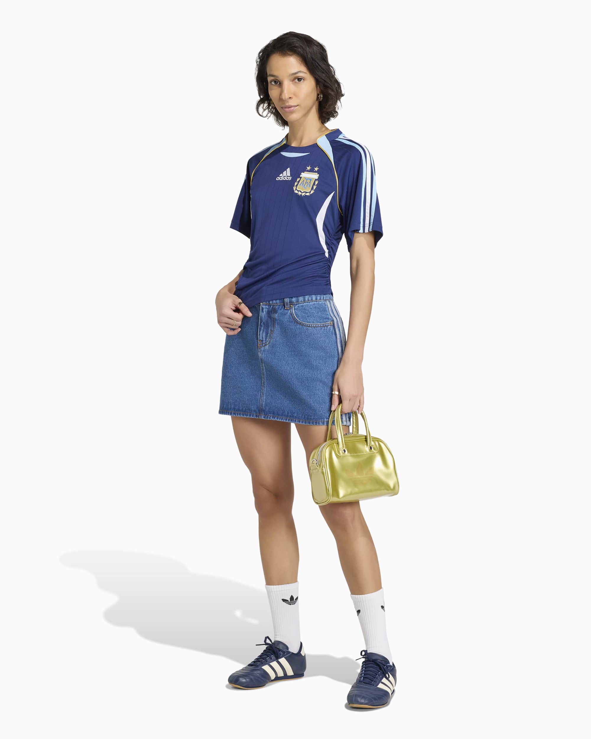 T-Shirts adidas Performance Argentina Reconstructed Women's Jersey T-Shirt - KE2289