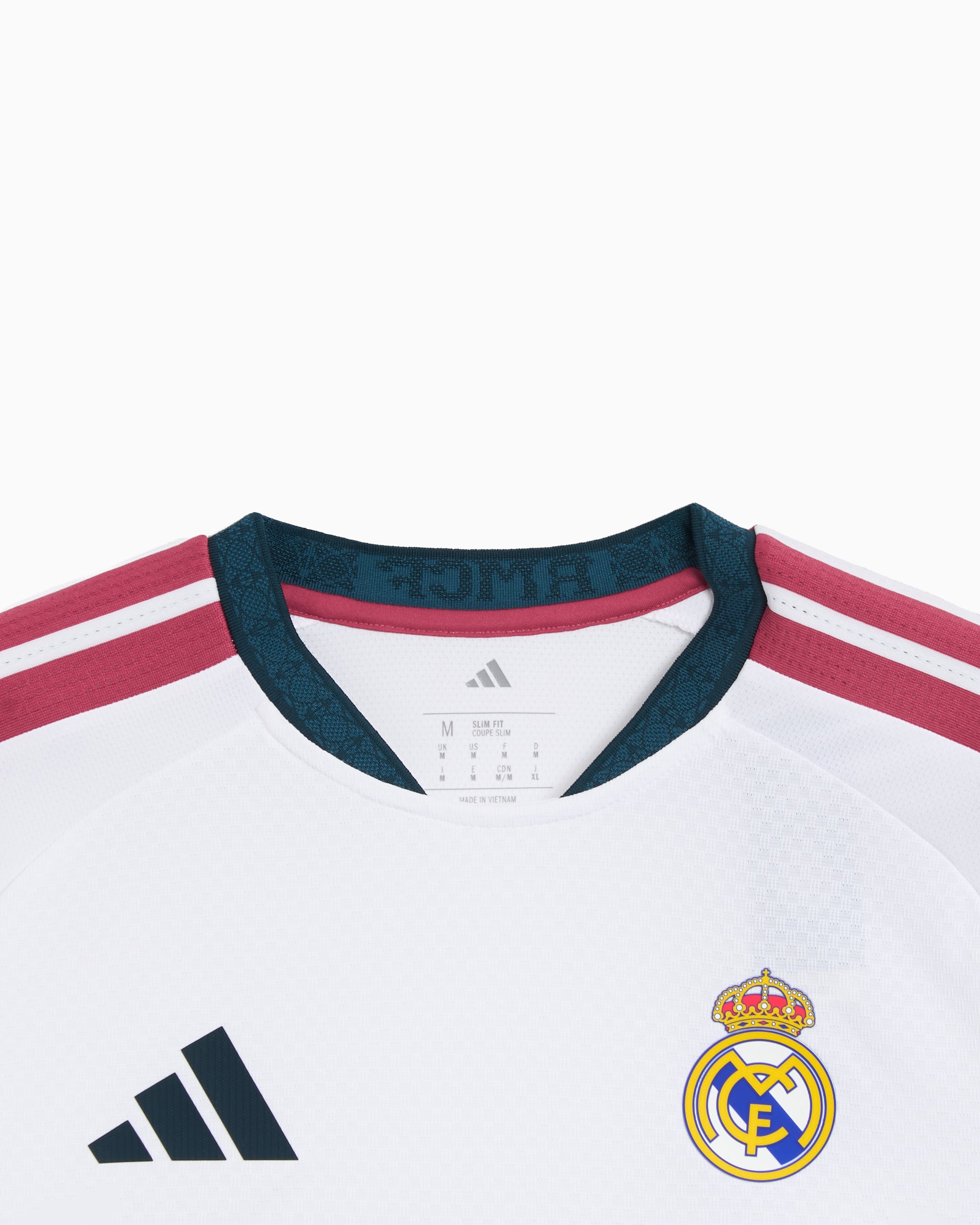 T-Shirts adidas Performance Real Madrid 26/27 Oficial Home Kit Slim Men's Jersey T-Shirt - JZ7218